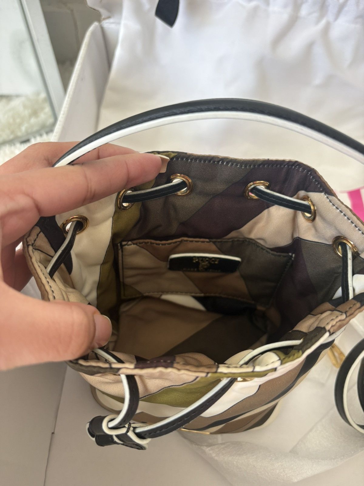 Emilio Pucci Emilio Pucci Yummy Bucket Bag Size ONE SIZE - 3 Thumbnail