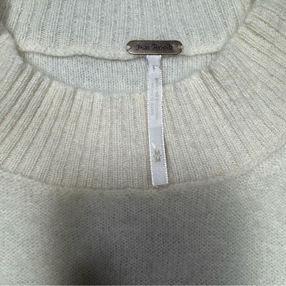 Free People Free People Staycation Cashmere Pullover In Cream Size M Size M / US 6-8 / IT 42-44 - 6 Thumbnail