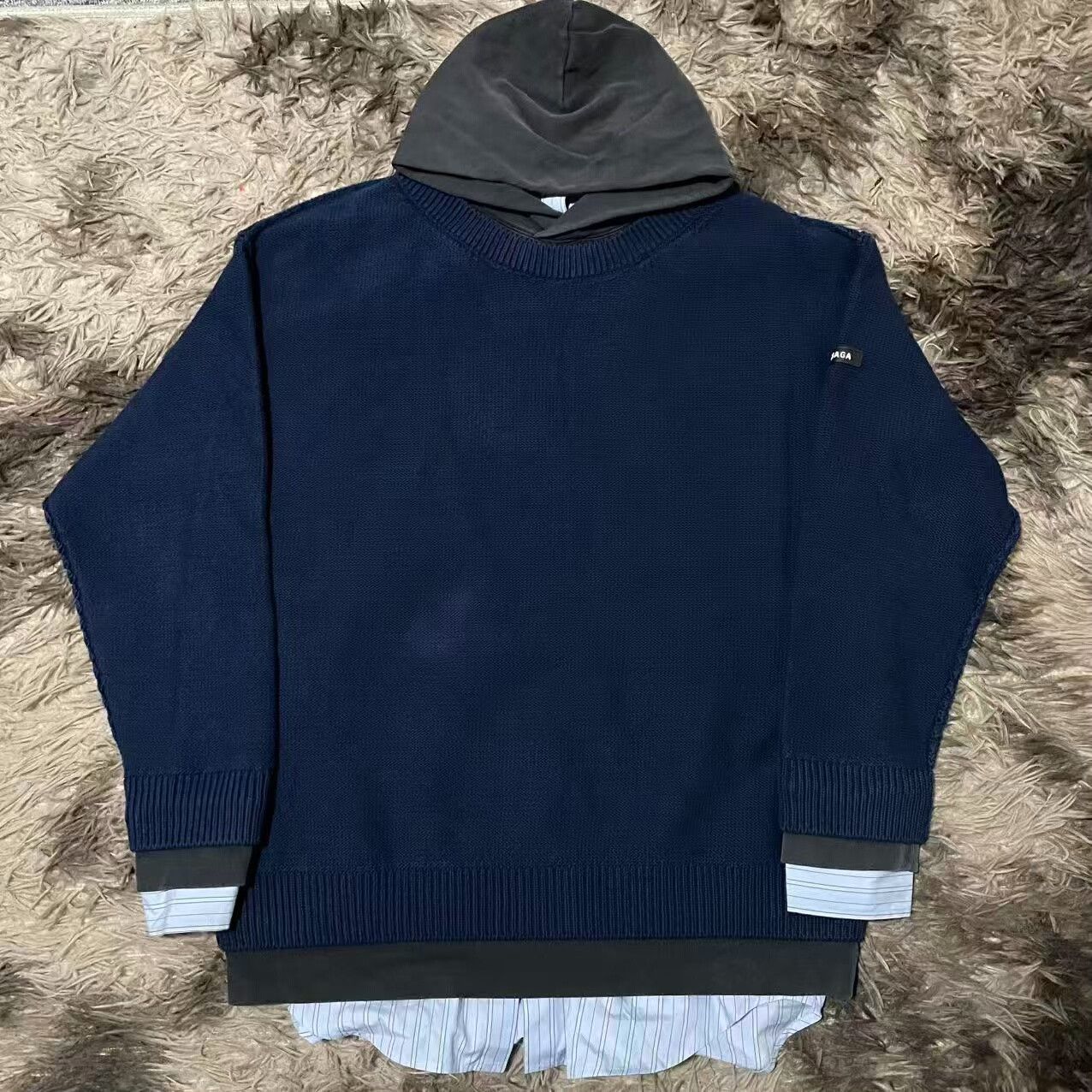 Balenciaga balenciaga three-in-one hoodie shirt Size US M / EU 48-50 / 2 - 1 Thumbnail