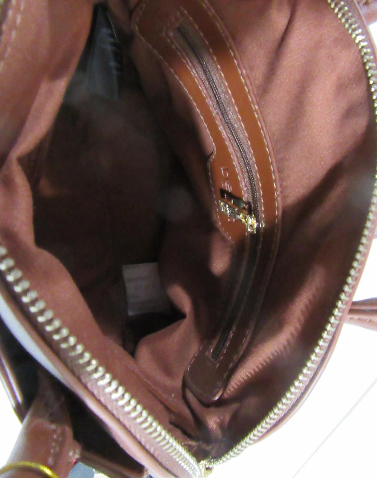 United Colors Of Benetton Bebe Crista Croco Dome Satchel Crossbody Bag Chestnut Brown Size ONE SIZE - 6 Thumbnail