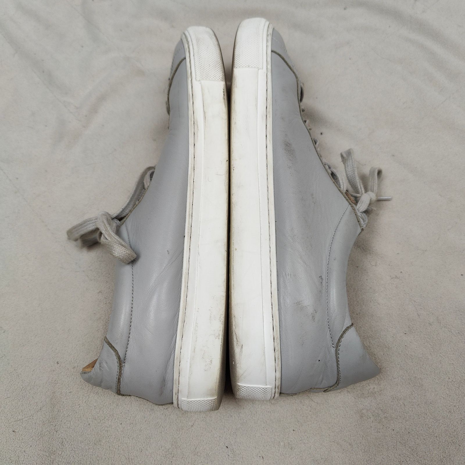 Suitsupply SuitSupply Sneakers Mens 45 US 11 Light Gray Calf Leather Size US 11 / EU 44 - 6 Thumbnail