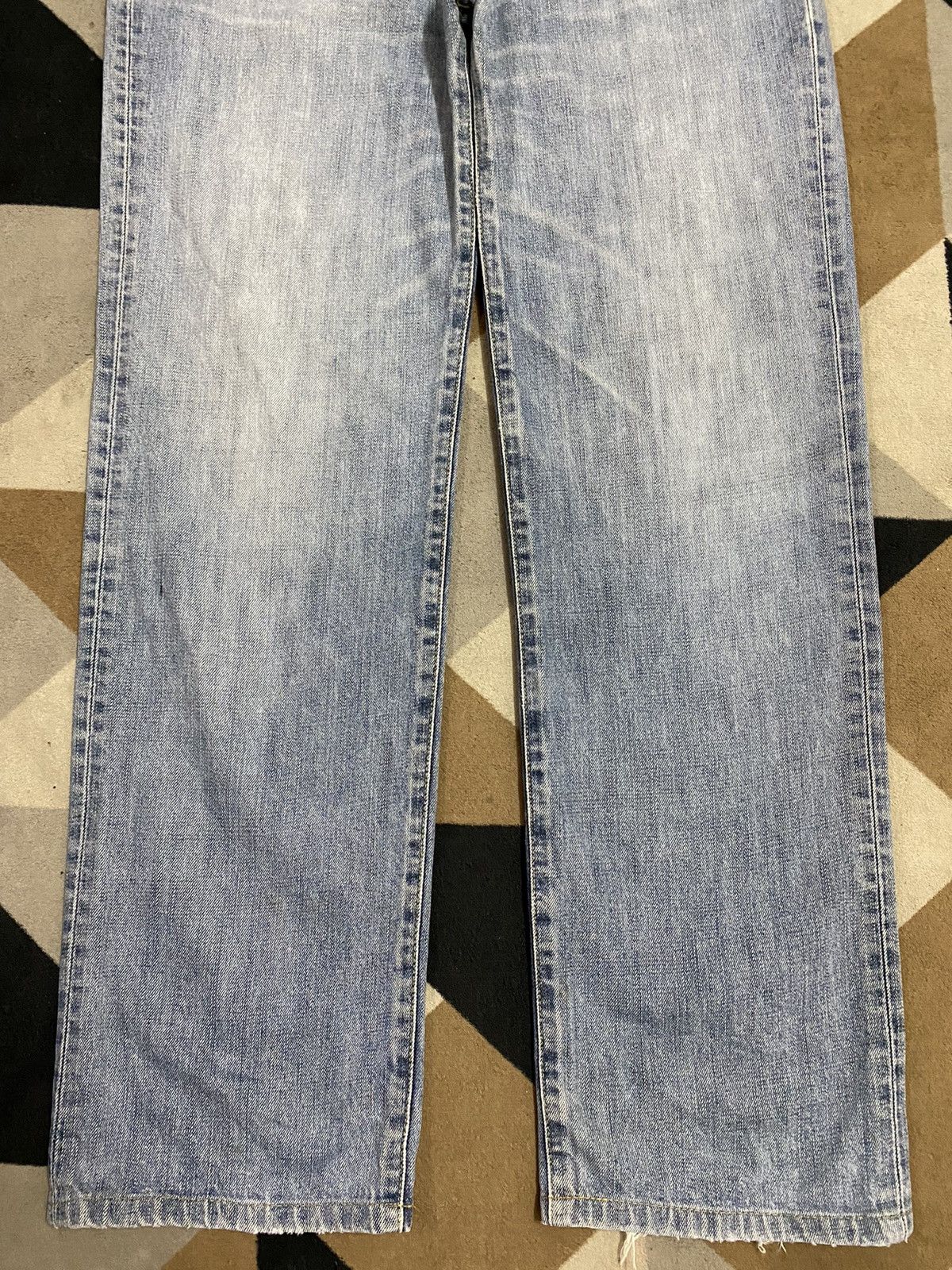 Japanese Brand Vintage Japanese Brands Faded Wash Loose Jeans Size US 34 / EU 50 - 5 Thumbnail