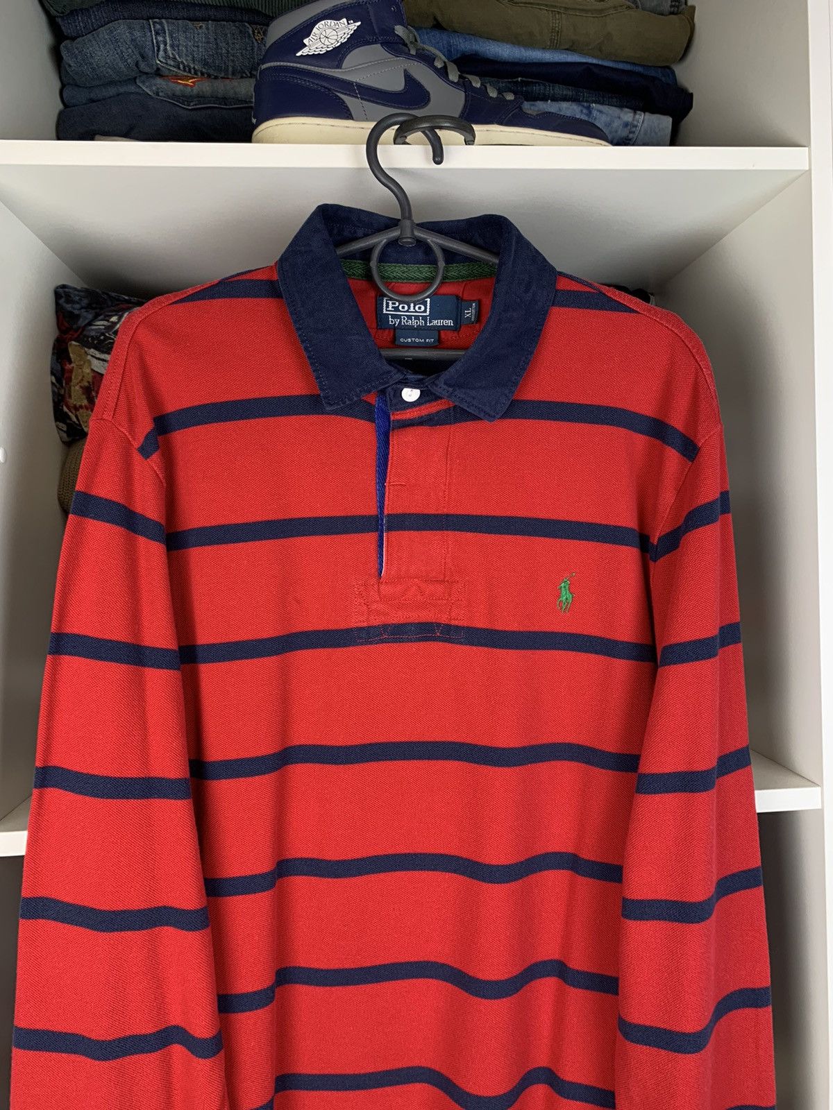 Other Polo Ralph Lauren Striped Rugby Long Sleeve Size US XL / EU 56 / 4 - 2 Thumbnail