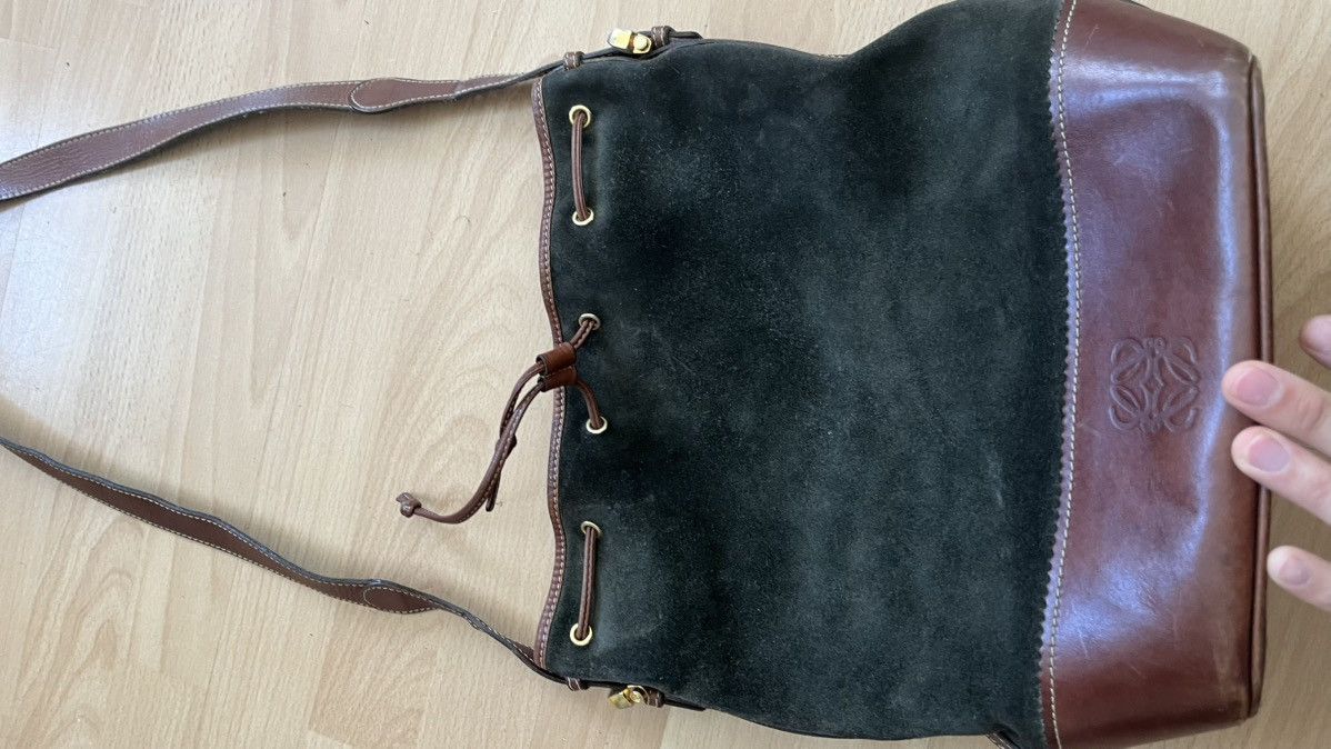 Loewe Loewe authentic Designer Leather Bucket Bag Size ONE SIZE - 5 Thumbnail
