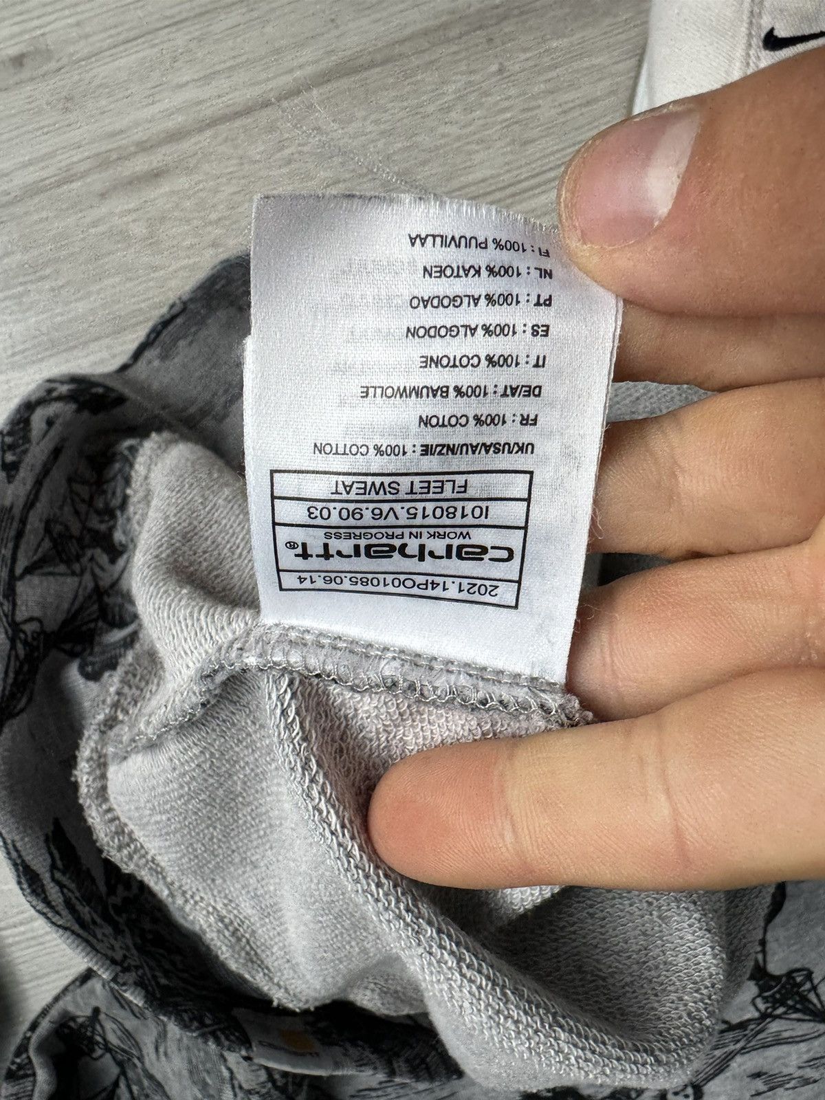 Carhartt × Vintage Vintage rare sweatshirt Carhartt hype logo shirt Size US XL / EU 56 / 4 - 5 Thumbnail