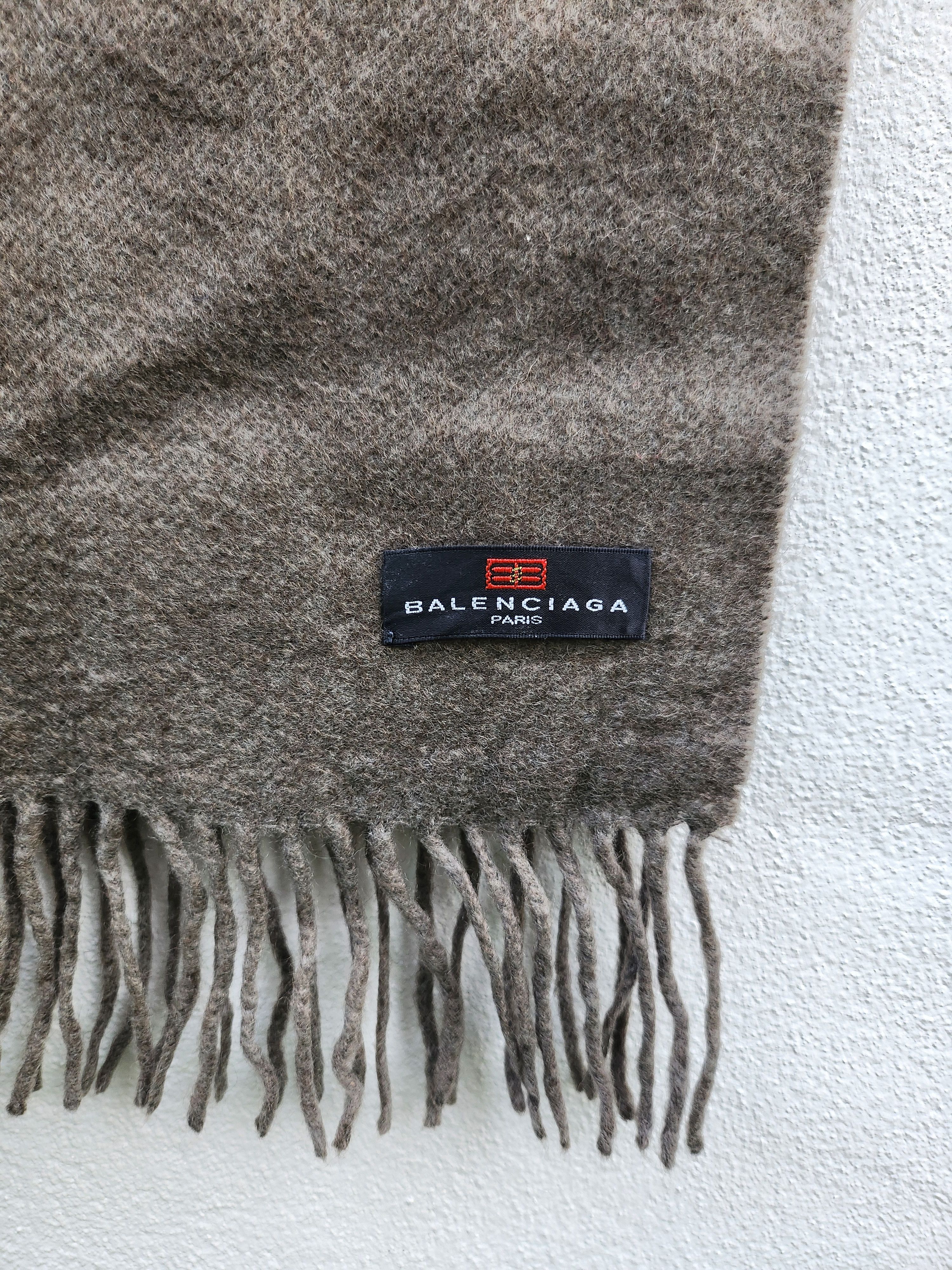 Balenciaga × Grailed 💥Vtg Balenciaga Neck Wrap Muffler Scarves Size ONE SIZE - 5 Thumbnail