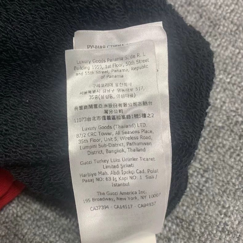 Gucci Gucci Letter printed hooded sweatshirt -DMC Size US XL / EU 56 / 4 - 7 Thumbnail