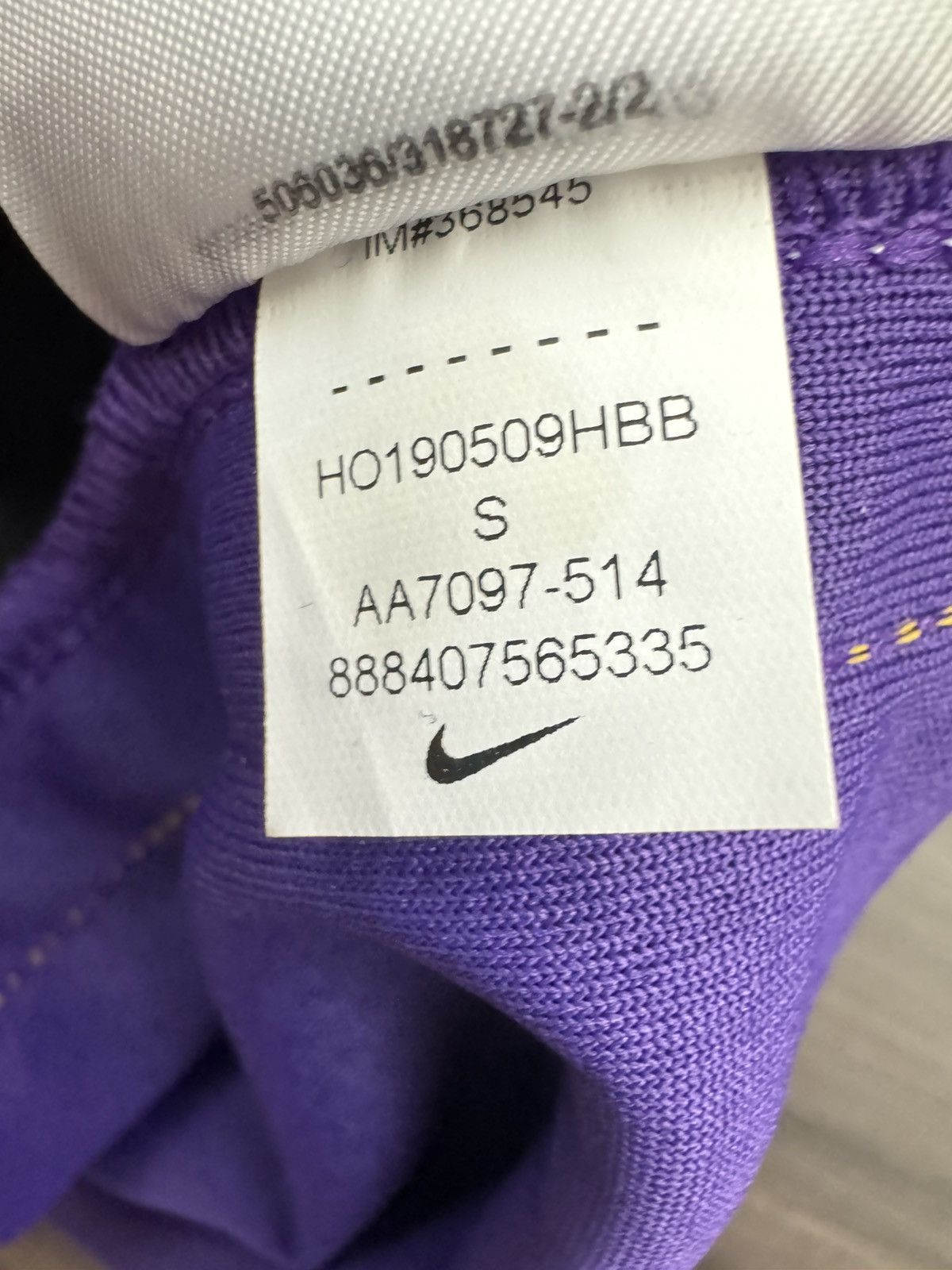 Nike Nike LeBron James #23 LA Lakers NBA Statement Edition Jersey Size US S / EU 44-46 / 1 - 7 Thumbnail
