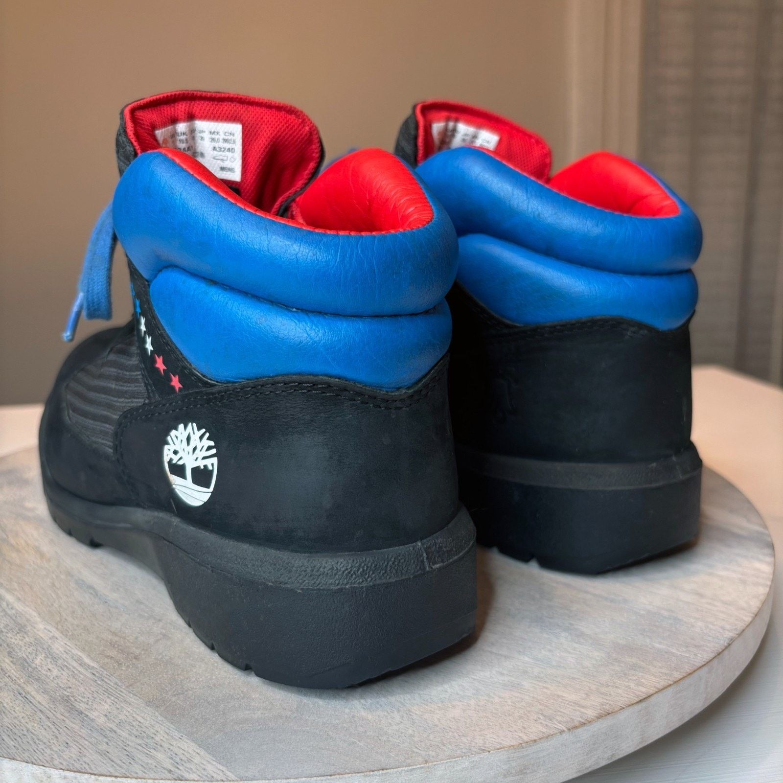 Timberland Timberland Philadelphia 76ers Boots Black Leather US Size 11 Size US 11 / EU 44 - 6 Thumbnail