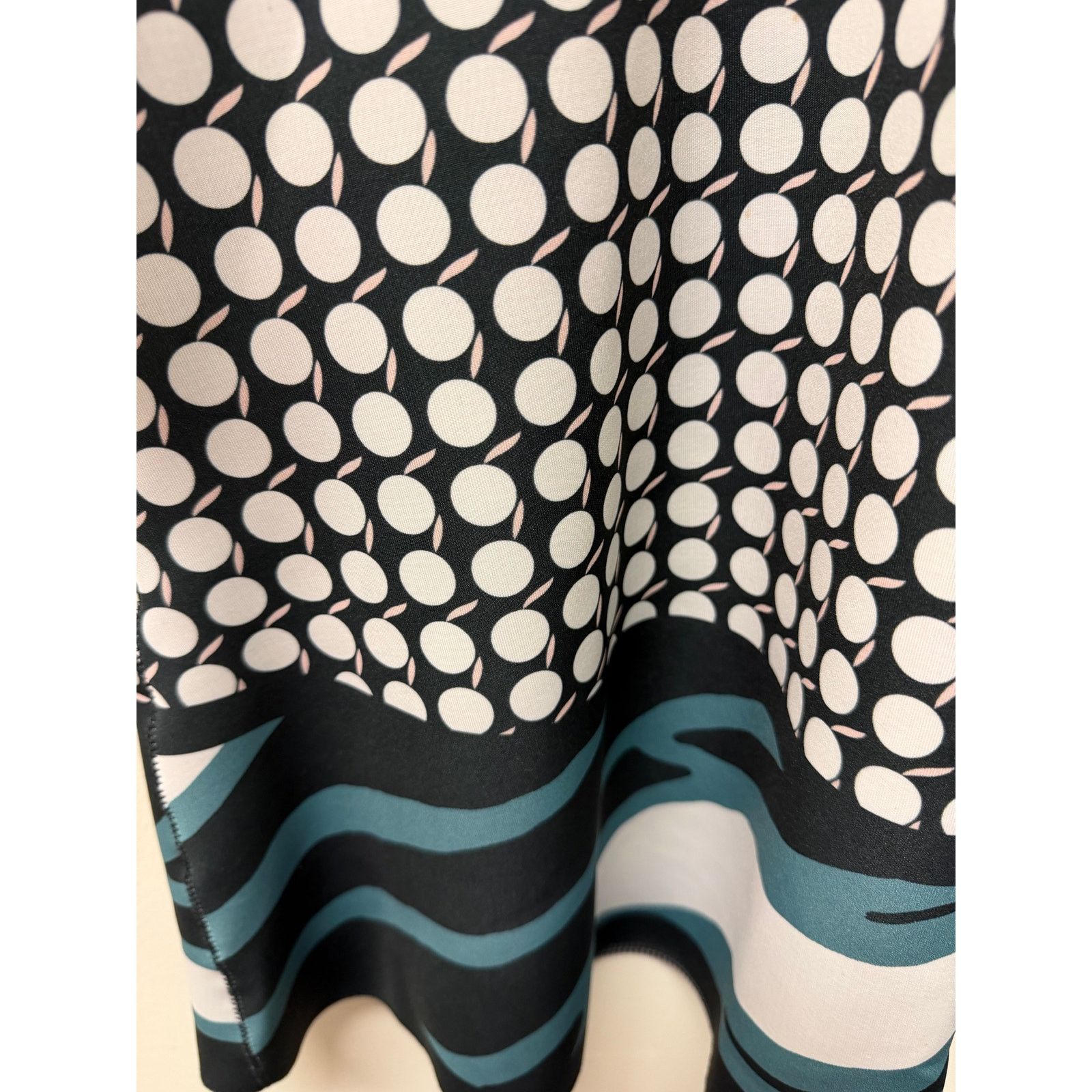 Patrizia Pepe Patrizia Pepe Fit & Flare Dress 42 M Black White Party Italy Size M / US 6-8 / IT 42-44 - 5 Thumbnail