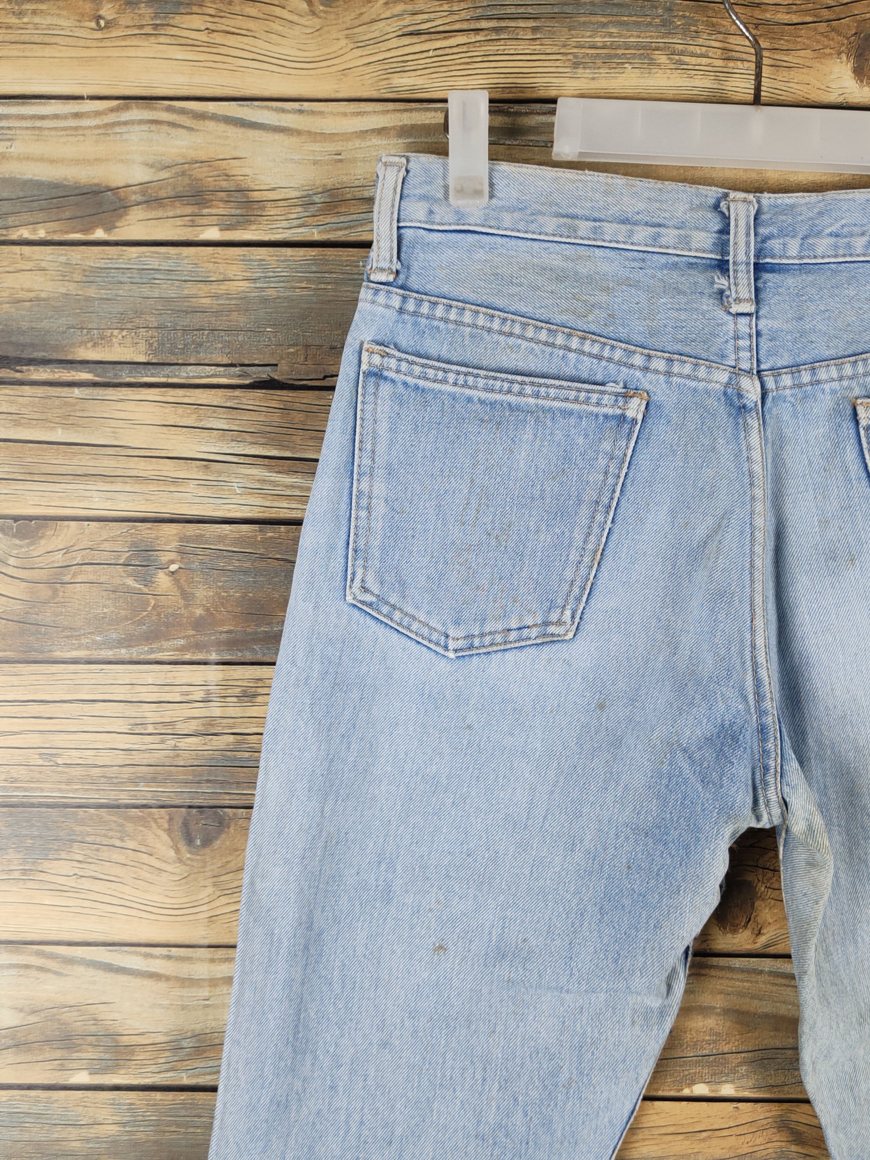 Big John Big John Blue Distressed Ripped Jeans #W1301 Size US 31 - 10 Thumbnail