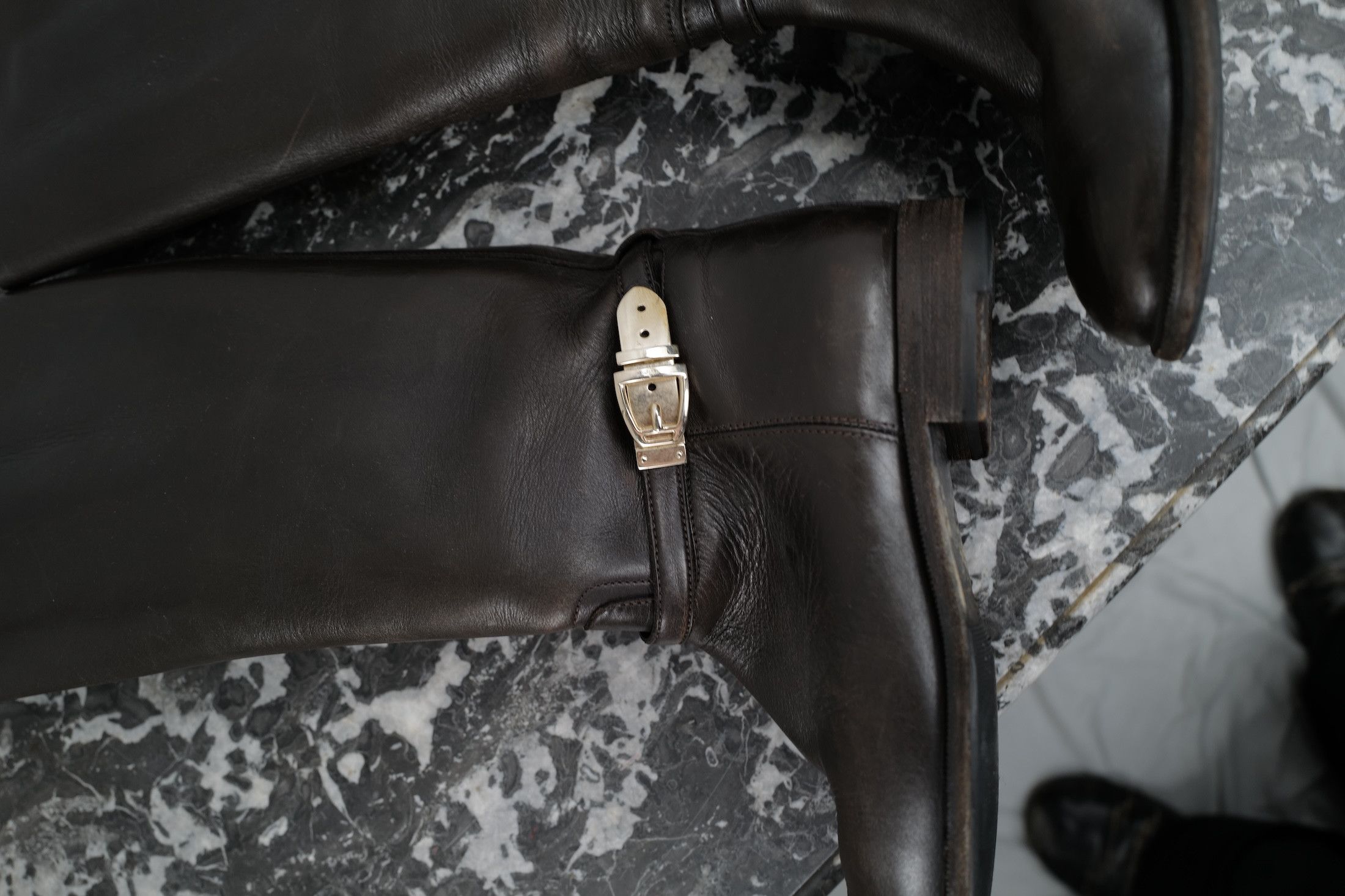 Gucci GUCCI LEATHER BOOTS Size US 7 / IT 37 - 7 Thumbnail