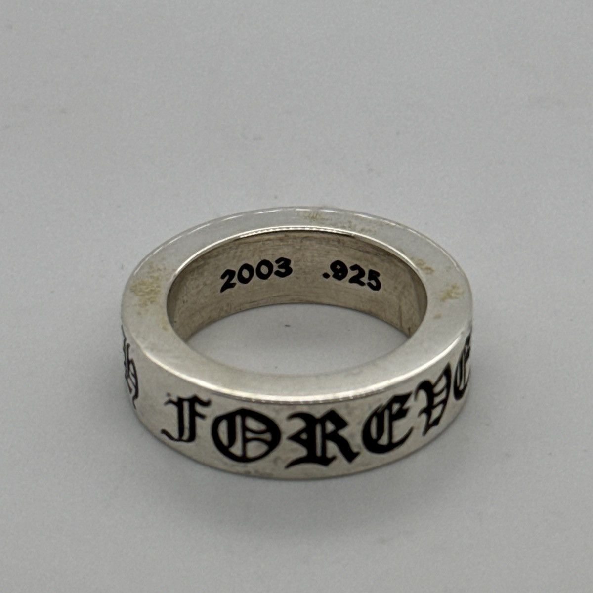 Chrome Hearts Chrome Hearts 6mm Forever Spacer Ring Size ONE SIZE - 2 Thumbnail