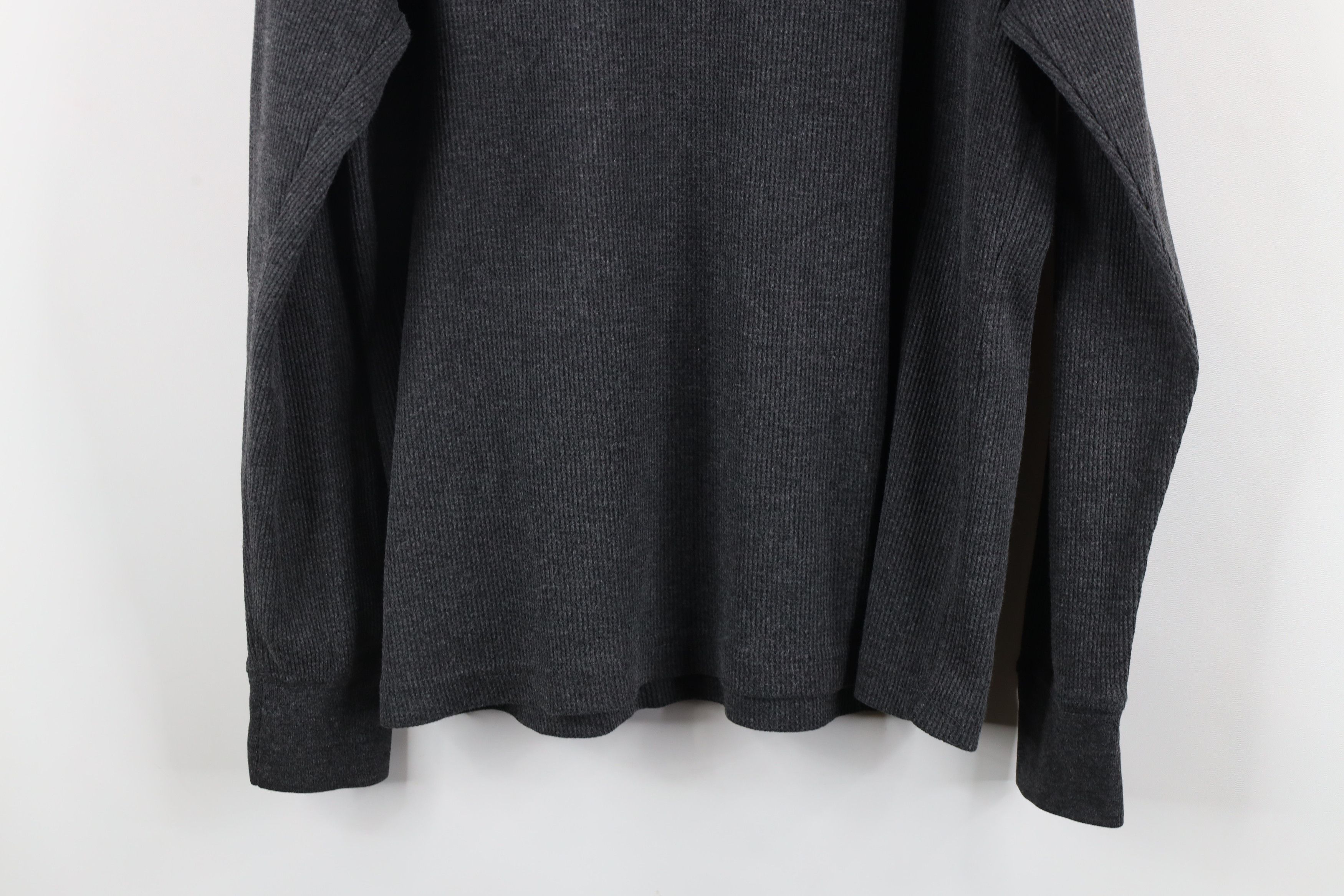 Southpole × Vintage Vintage Southpole Waffle Knit Long Sleeve T-Shirt Gray Size US M / EU 48-50 / 2 - 10 Thumbnail
