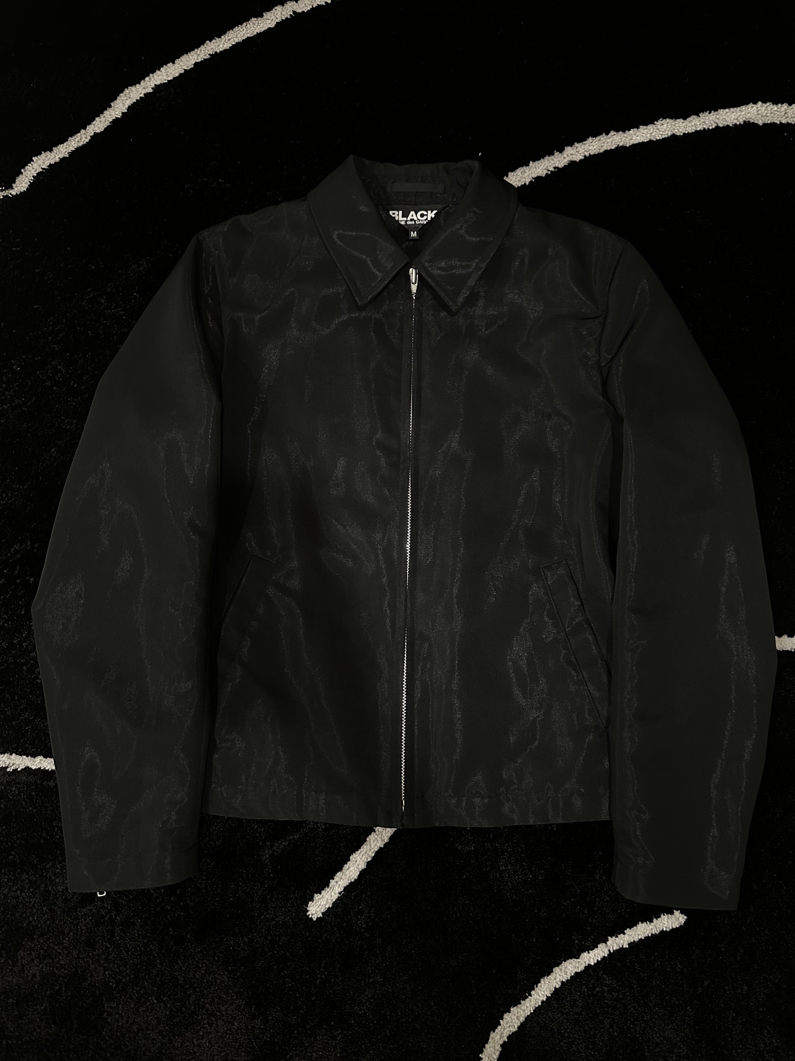 comme des garcons low top black