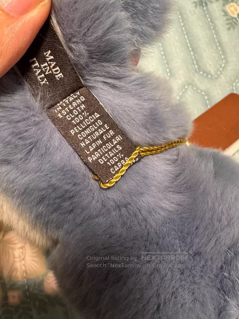 Loro Piana Loro Piana size 12cm Furry fur toy, length 12cm Size ONE SIZE - 4 Thumbnail