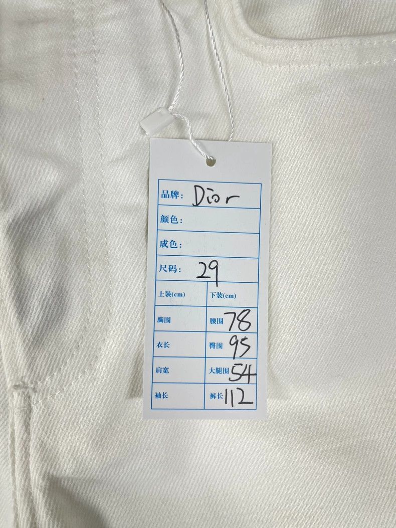 Dior Dior White casual jeans 2502-Nextarrow Size US 29 - 3 Thumbnail