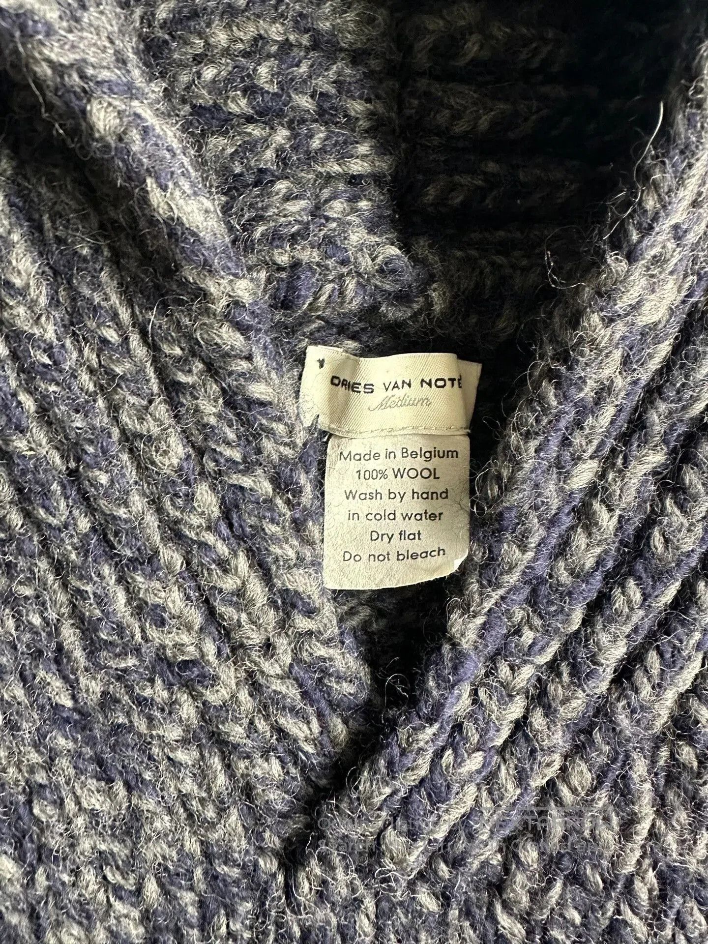 Dries Van Noten Dries Van Noten 3D Collar Wool Sweater. Size US M / EU 48-50 / 2 - 4 Thumbnail