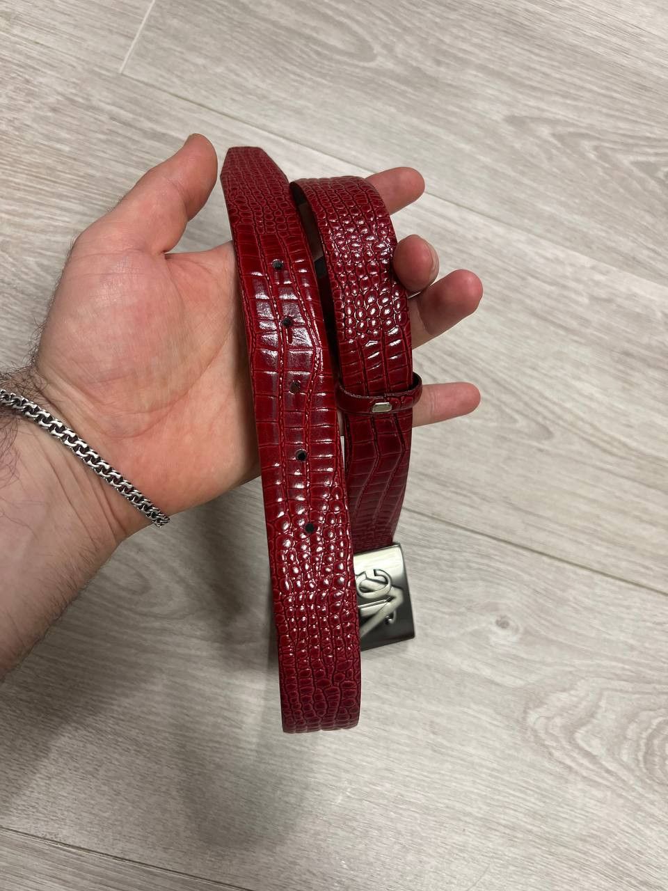 Versace Belts Versace Jeans Couture Leather Size ONE SIZE - 4 Thumbnail