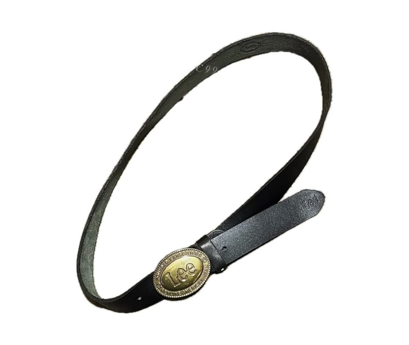 Vintage Vintage Lee 80s-90s Genuine Leather Western Belt Size ONE SIZE - 1 Thumbnail
