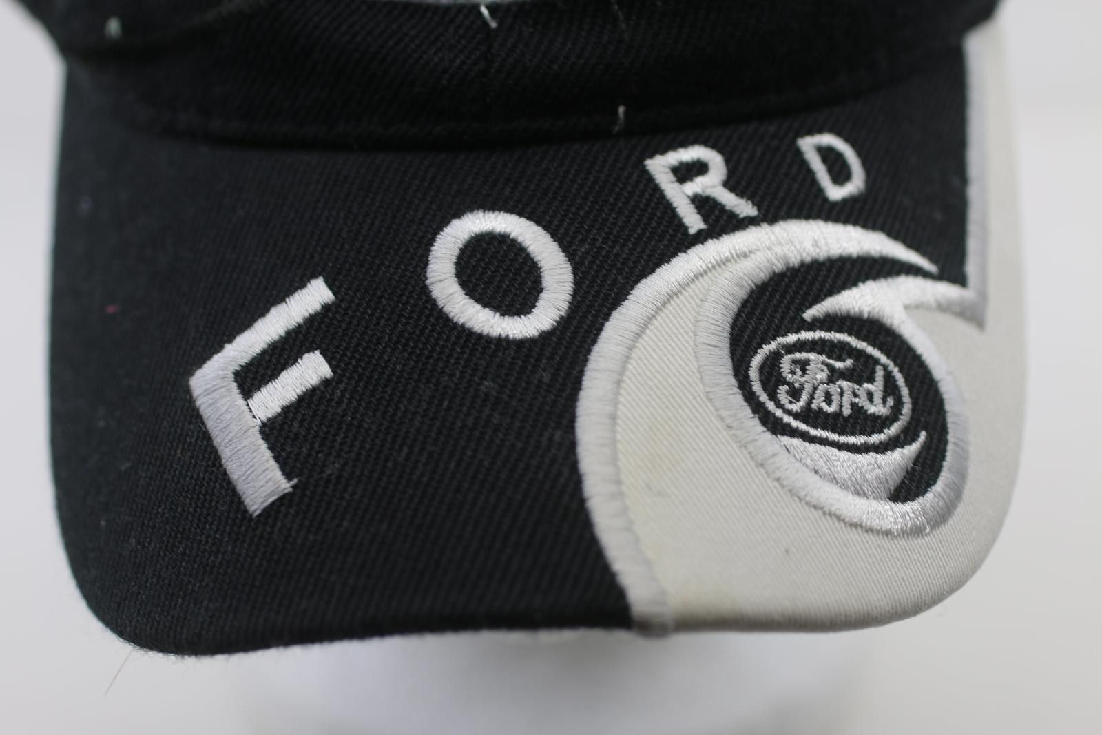 Point Zero Vintage Ford Racing Logo Cap Black Embroidered Adjustable Size ONE SIZE - 2 Thumbnail