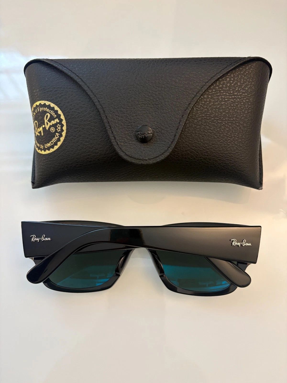 Oliver Peoples Ray-Ban Carlos RB0947S 56mm Polarized Rectangular Sunglasses Size ONE SIZE - 8 Thumbnail