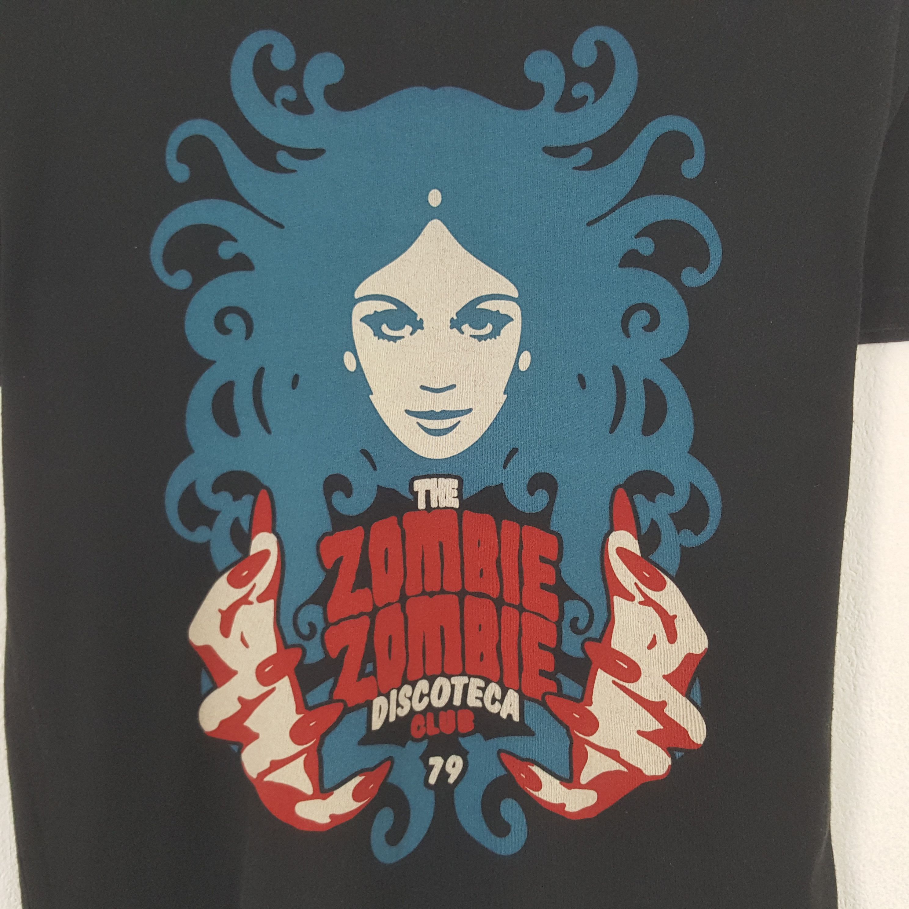 Hysteric Glamour × Vintage Vintage Hysteric The Zombie Zombie Discoteca Tshirt C276N62 Size US S / EU 44-46 / 1 - 2 Thumbnail