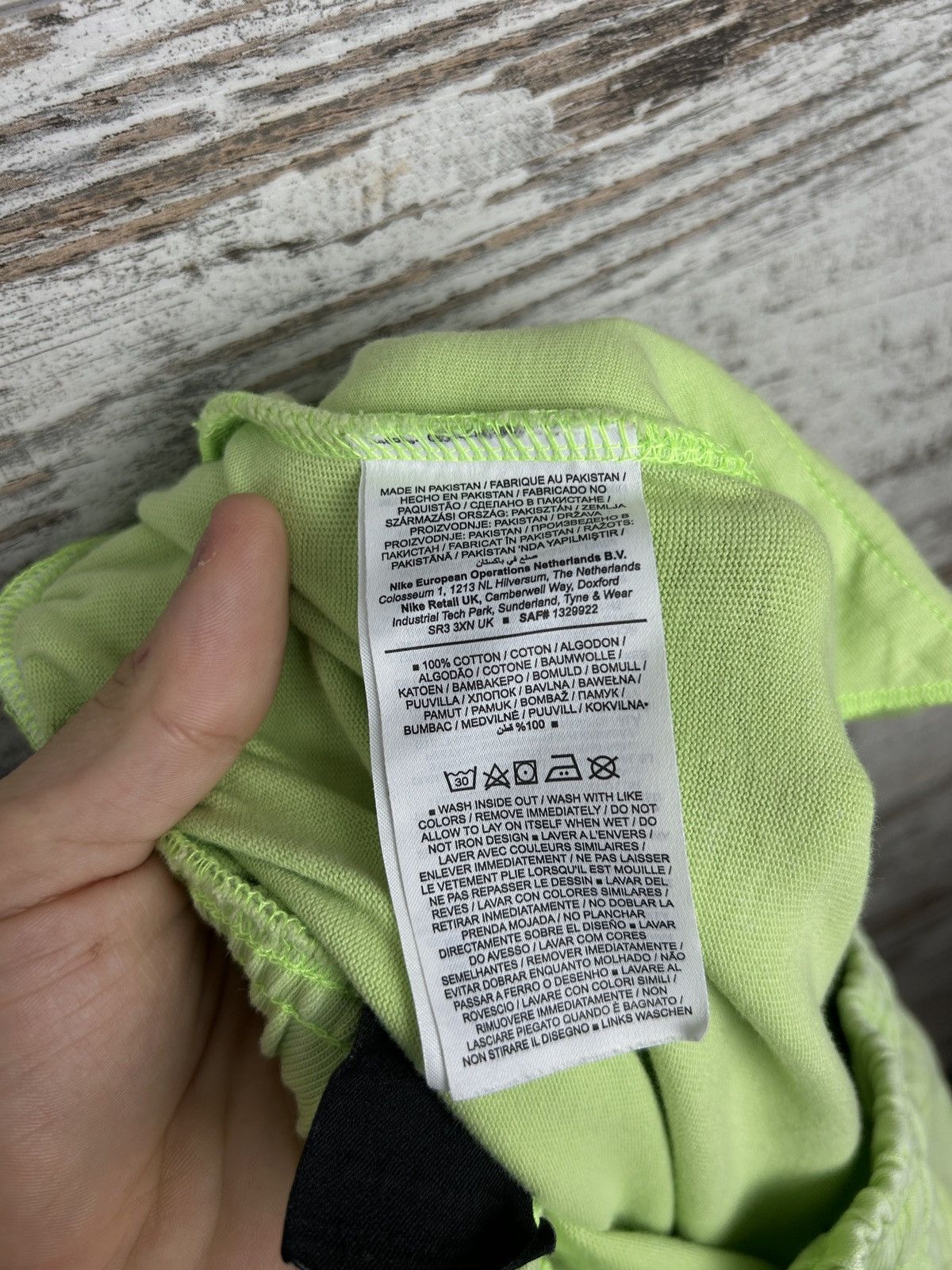 Nike Women’s Nike swoosh Sweatpants pants drill garment dyed y2k Size 32" / US 10 / IT 46 - 16 Thumbnail