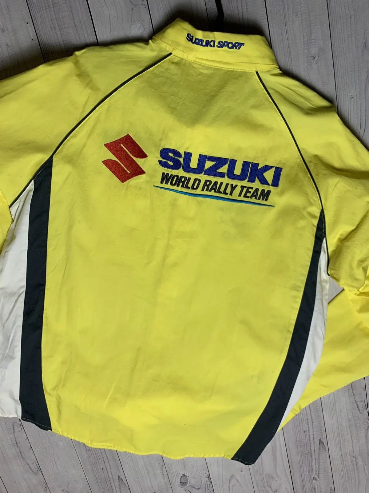 Vintage Vintage racing shirt Suzuki big logo World rally Sport rare Size US XL / EU 56 / 4 - 6 Thumbnail