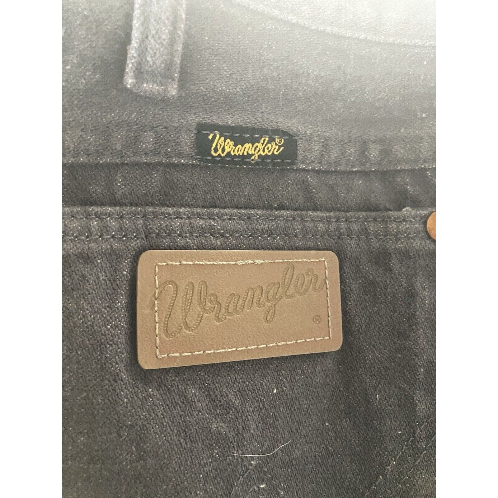 Wrangler Wrangler Jeans Mens 33x36 Blue Denim 936chg Size US 33 - 3 Thumbnail