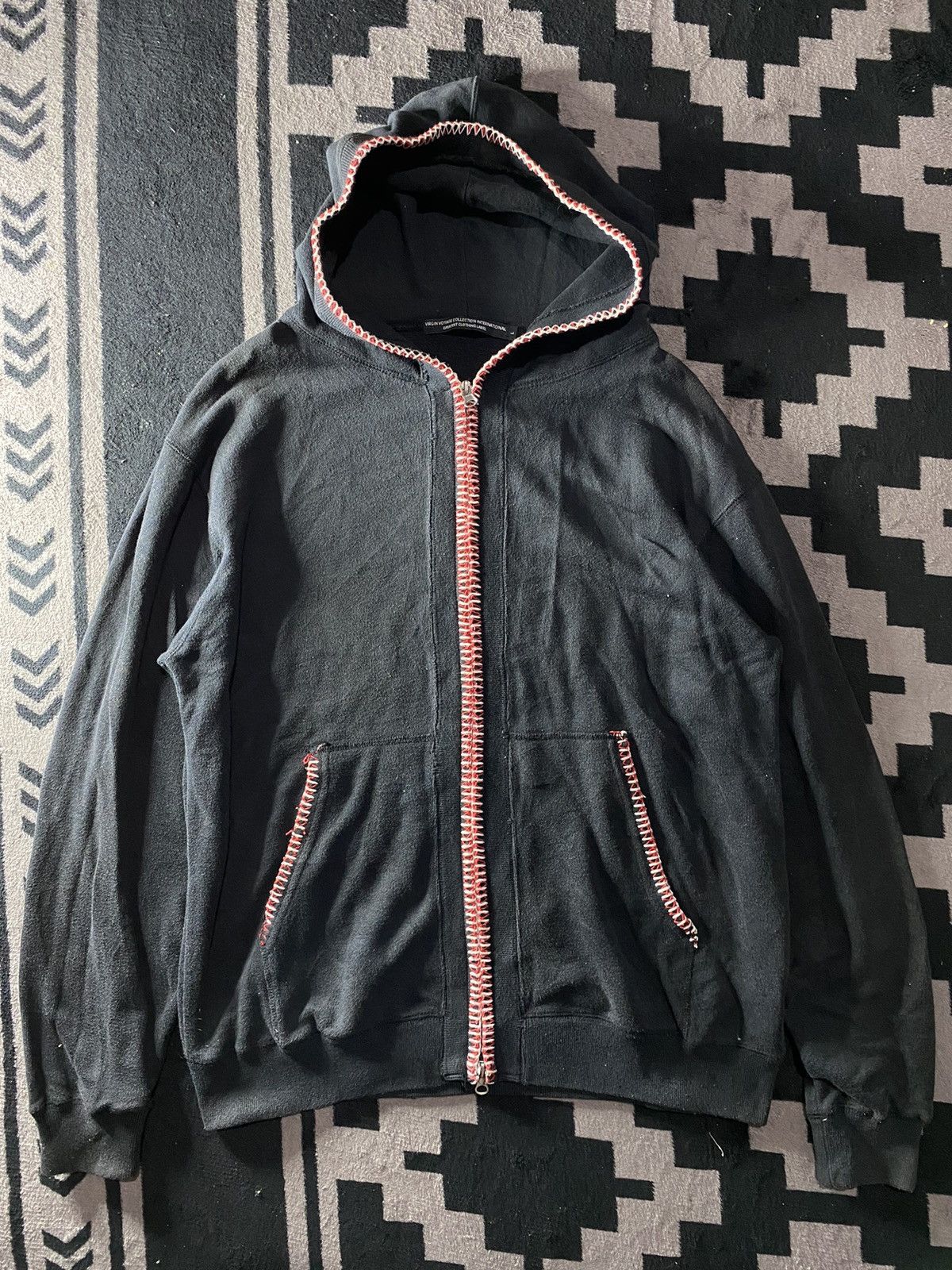 If Six Was Nine × Japanese Brand × Le Grande Bleu (L.G.B.) Vintage Virgin Voyage Collection zip hoodie kapital style Size US L / EU 52-54 / 3 - 1 Thumbnail