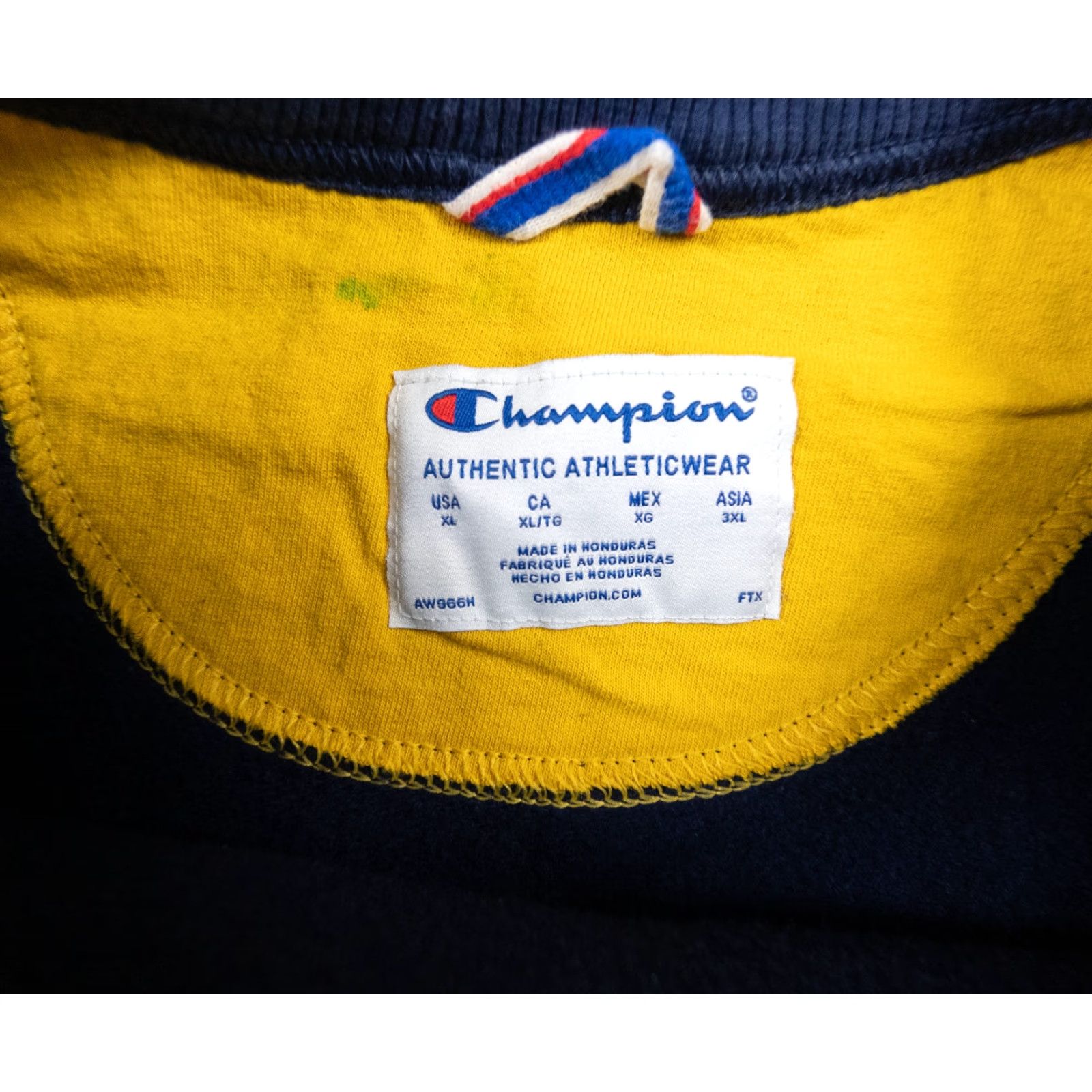 Champion Champion Sweatshirt Mens XL Blue Crew Neck Logo Pullover Size US XL / EU 56 / 4 - 5 Thumbnail