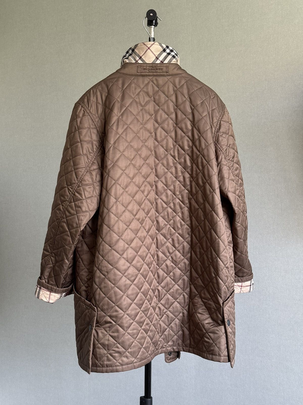 Burberry × Vintage Burberry quilted jacket Size XL / US 12-14 / IT 48-50 - 4 Thumbnail