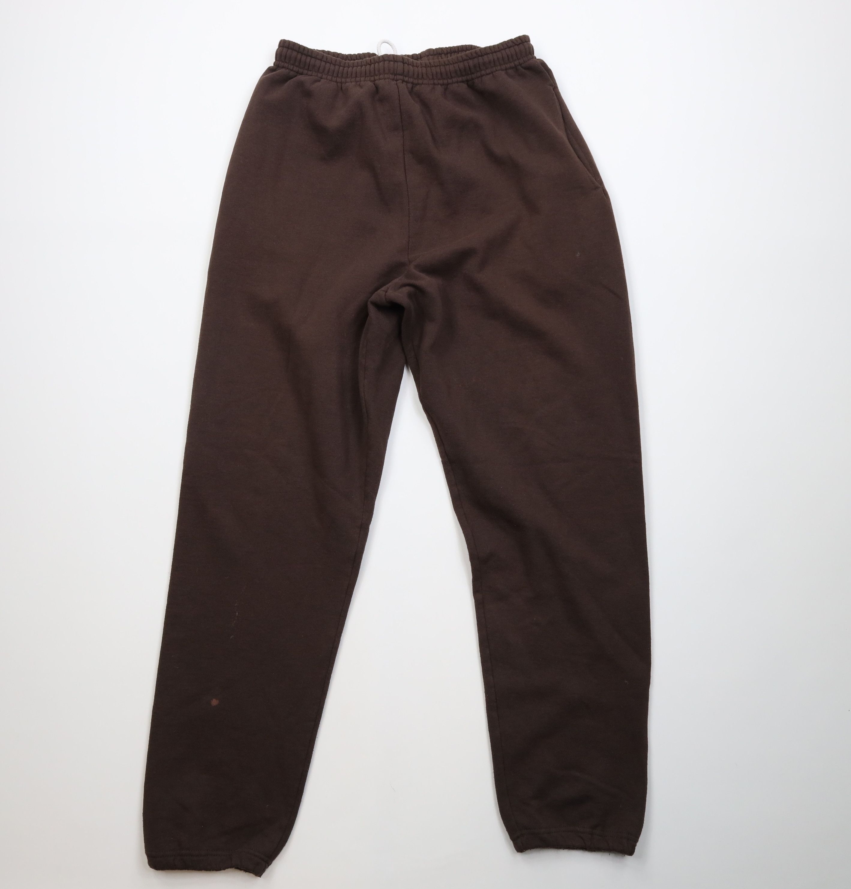 Vintage Vintage Y2K Streetwear Blank Sweatpants Joggers Brown Size US 34 / EU 50 - 1 Thumbnail