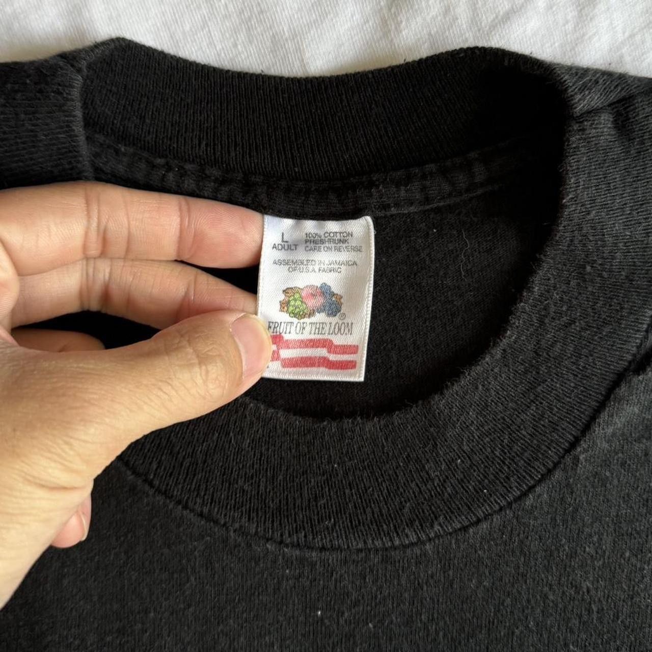 Band Tees × Fruit Of The Loom × Vintage Vintage 1997 Michael O'Brien Tour Graphics Black Tee Shirt Size US L / EU 52-54 / 3 - 6 Thumbnail