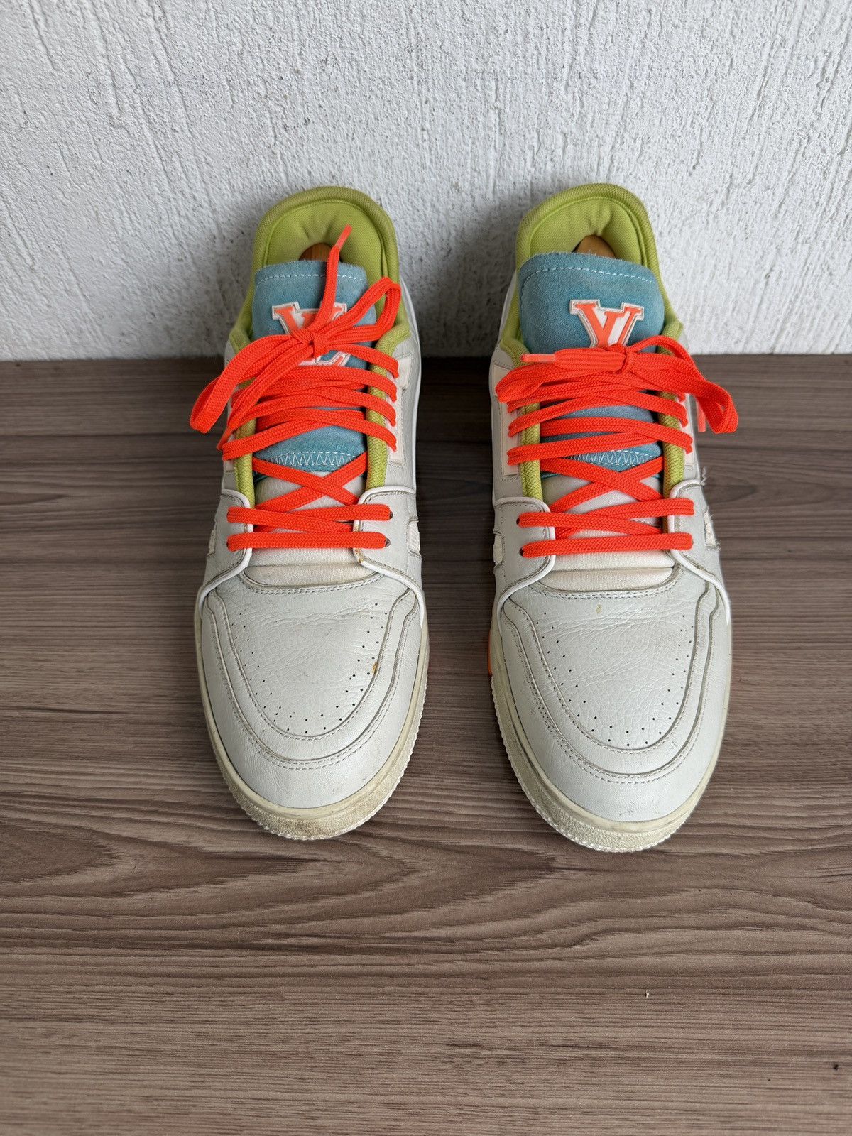 Louis Vuitton Special edition Virgil Abloh trainers Size US 11 / EU 44 - 5 Thumbnail