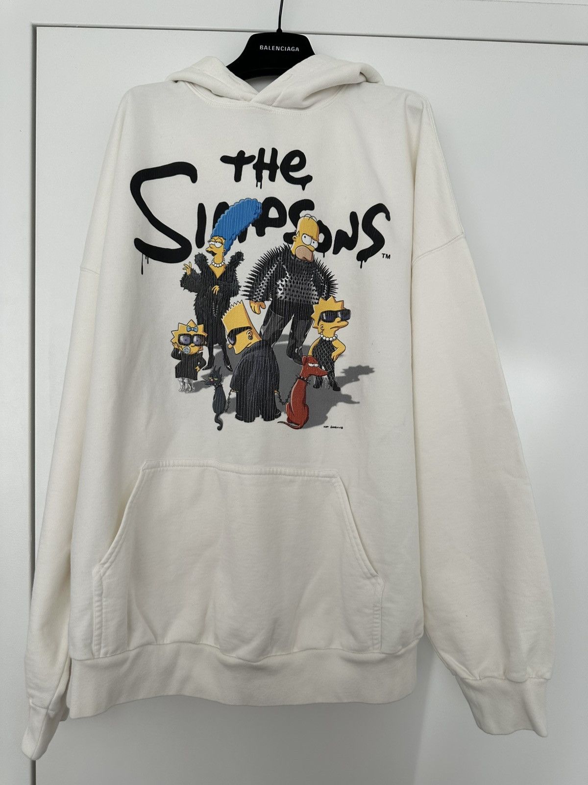 Balenciaga Simpson Hoodie | Grailed
