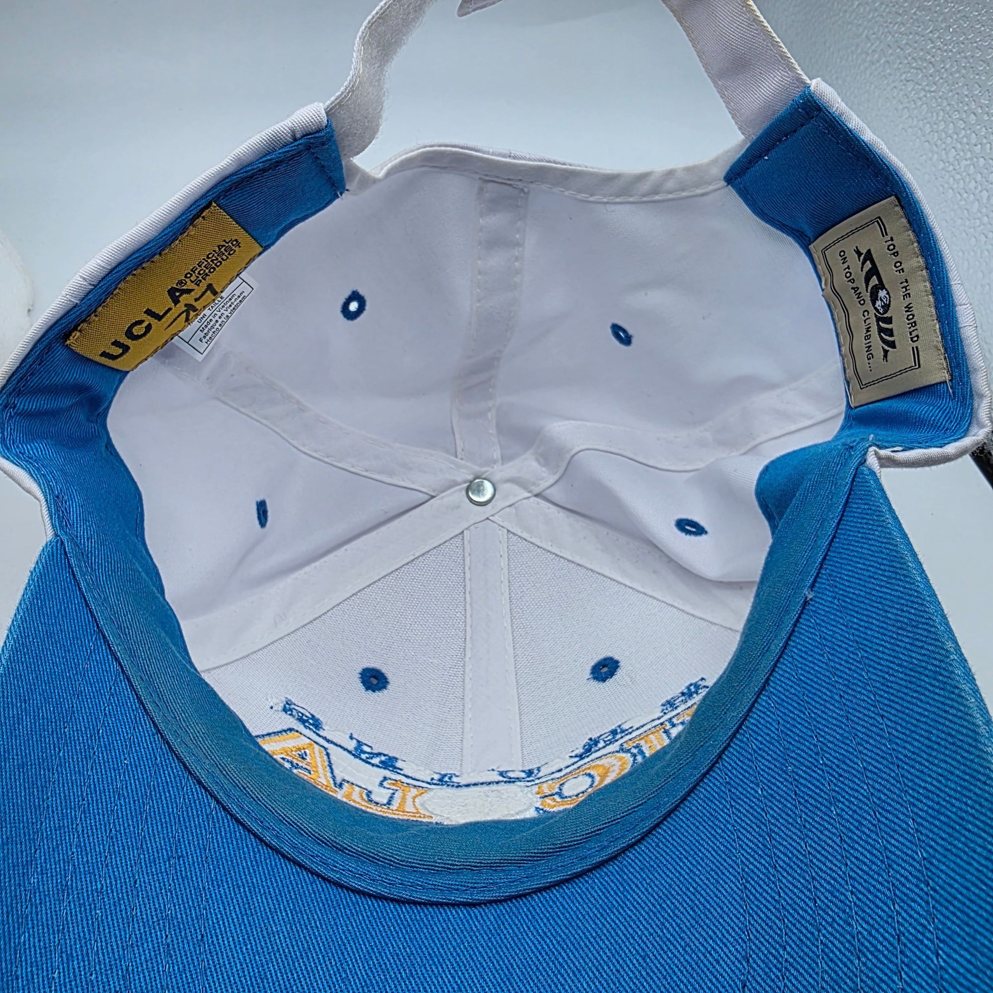 Top Of The World Official UCLA Bruins Strapback Adjustable Hat Cap Top of the Size ONE SIZE - 8 Thumbnail