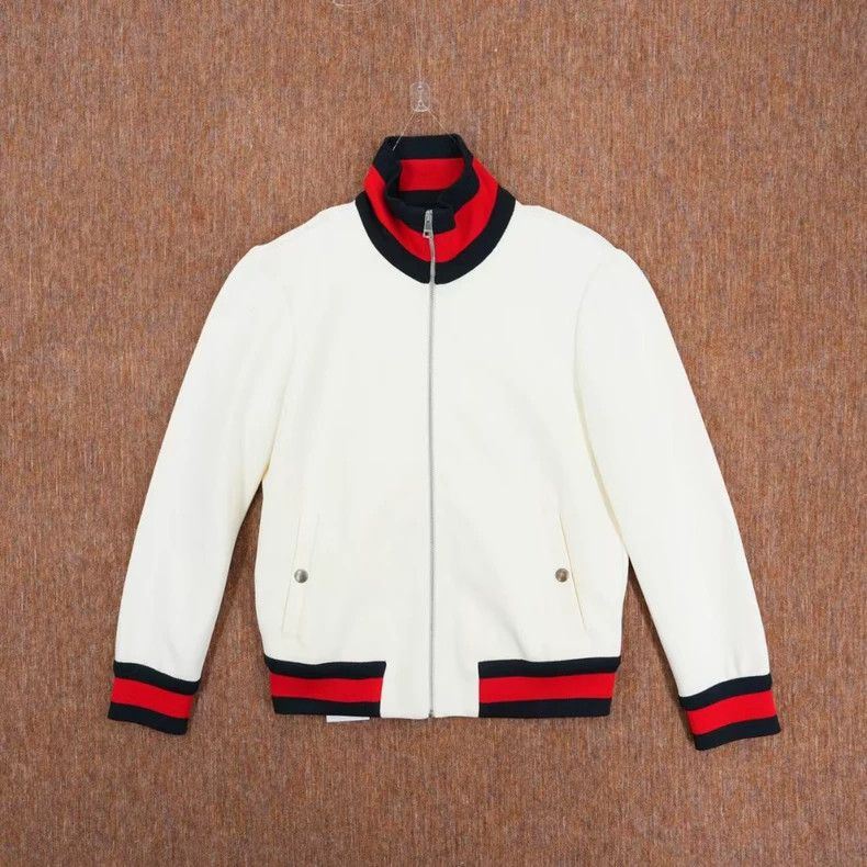 Gucci Gucci Red and green webbing short jacket Size XS / US 0-2 / IT 36-38 - 1 Thumbnail