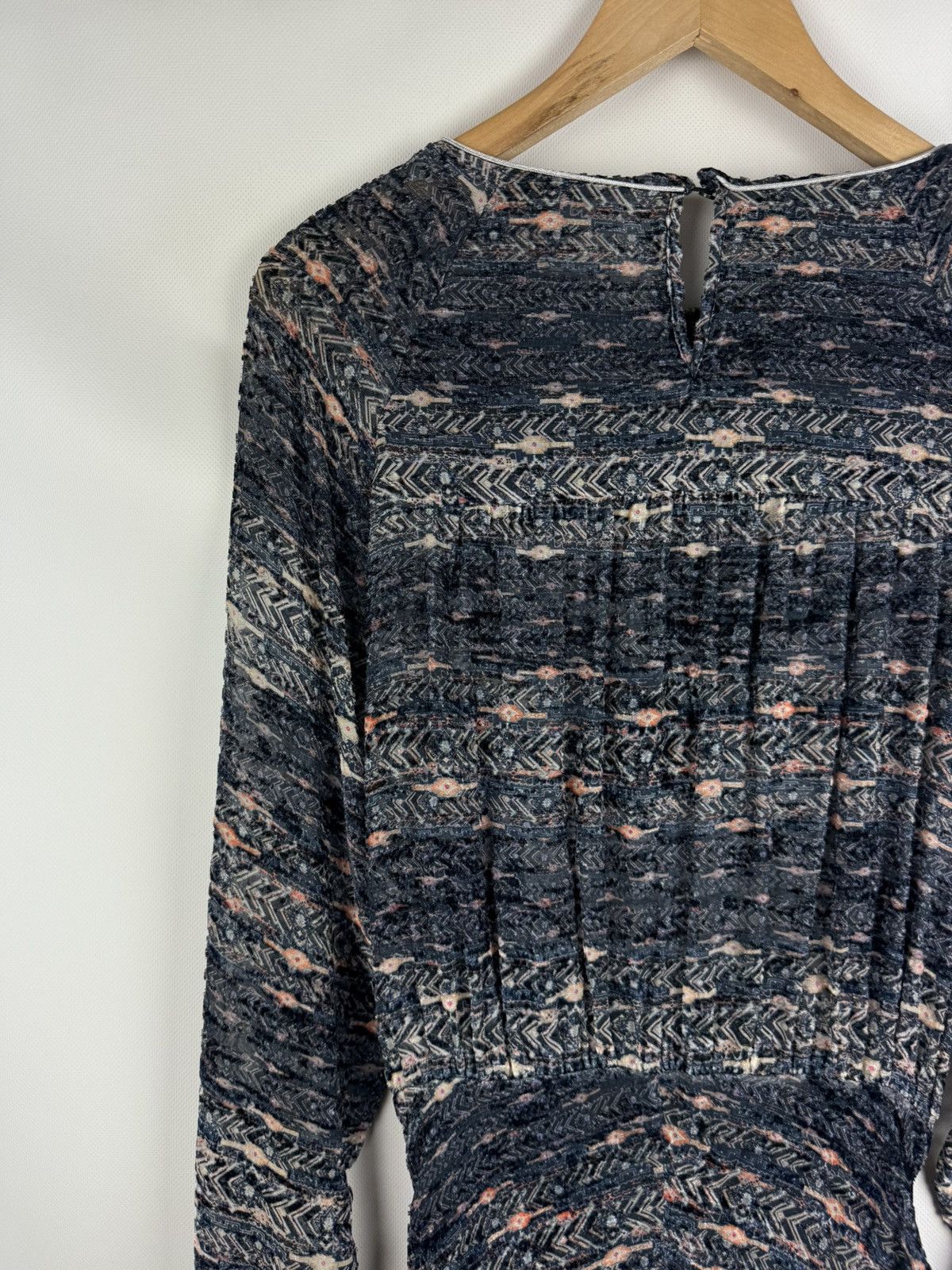Isabel Marant Isabel Marant Ladies Viscose / Silk Long Sleeve Dress Size S / US 4 / IT 40 - 16 Thumbnail