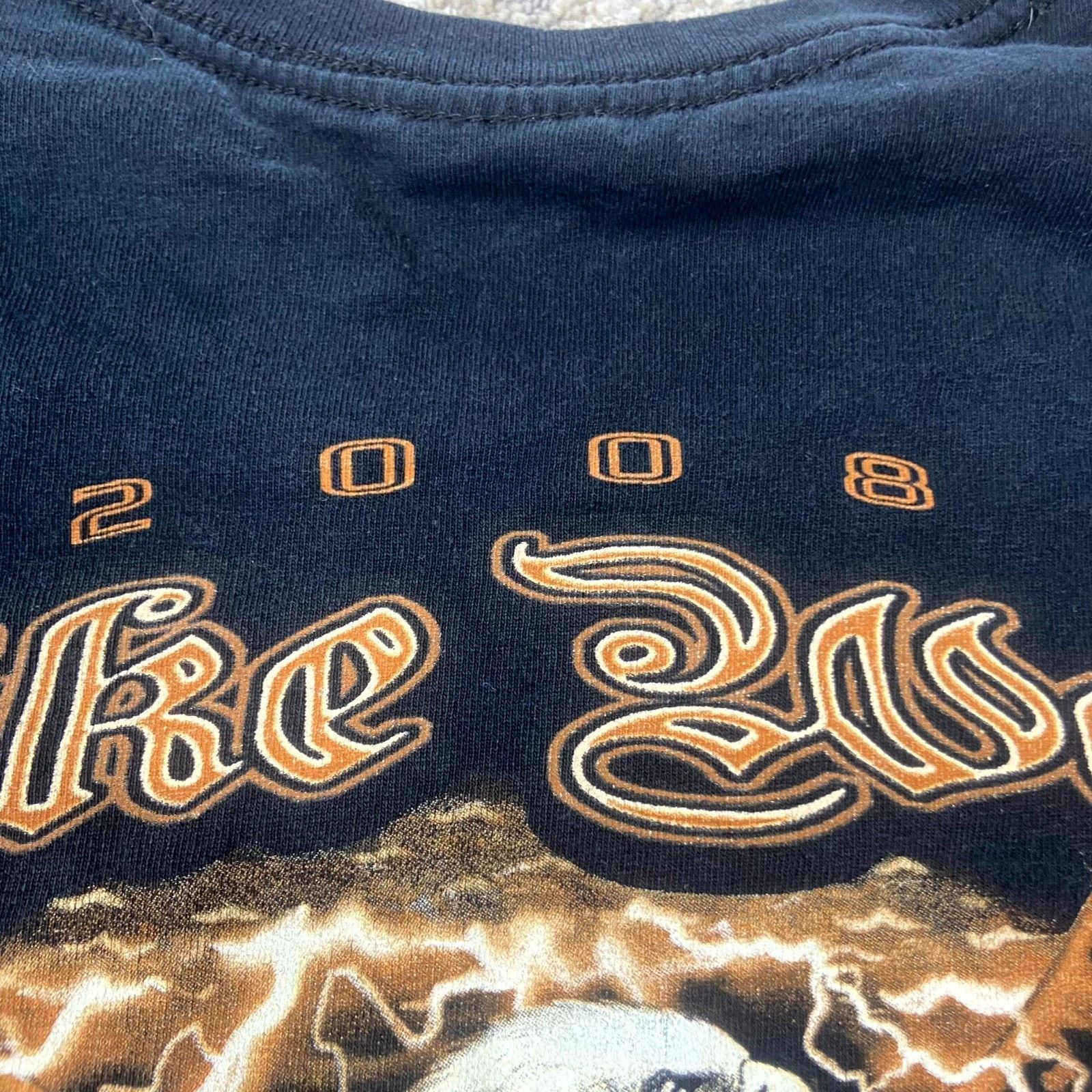 Gildan Vintage Y2K Grunge sz L Bike Week Daytona Beach Motorcycle Size US L / EU 52-54 / 3 - 6 Thumbnail