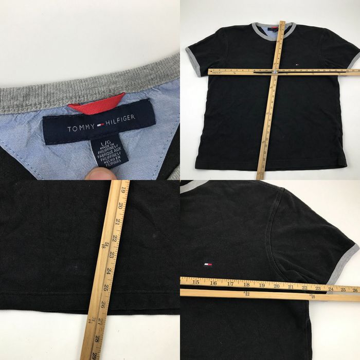 Tommy Hilfiger Tommy Hilfiger Shirt Size Large L Black Tee Short Sleeve Men Adult Top Casual TH Size US L / EU 52-54 / 3 - 4 Preview