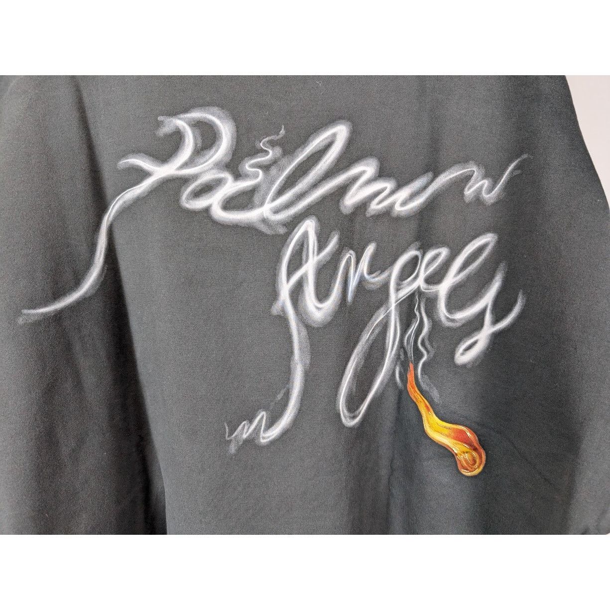 Palm Angels o1rshd1 Foggy PA Logo Over T-Shirt in Black / White Size US M / EU 48-50 / 2 - 13 Thumbnail
