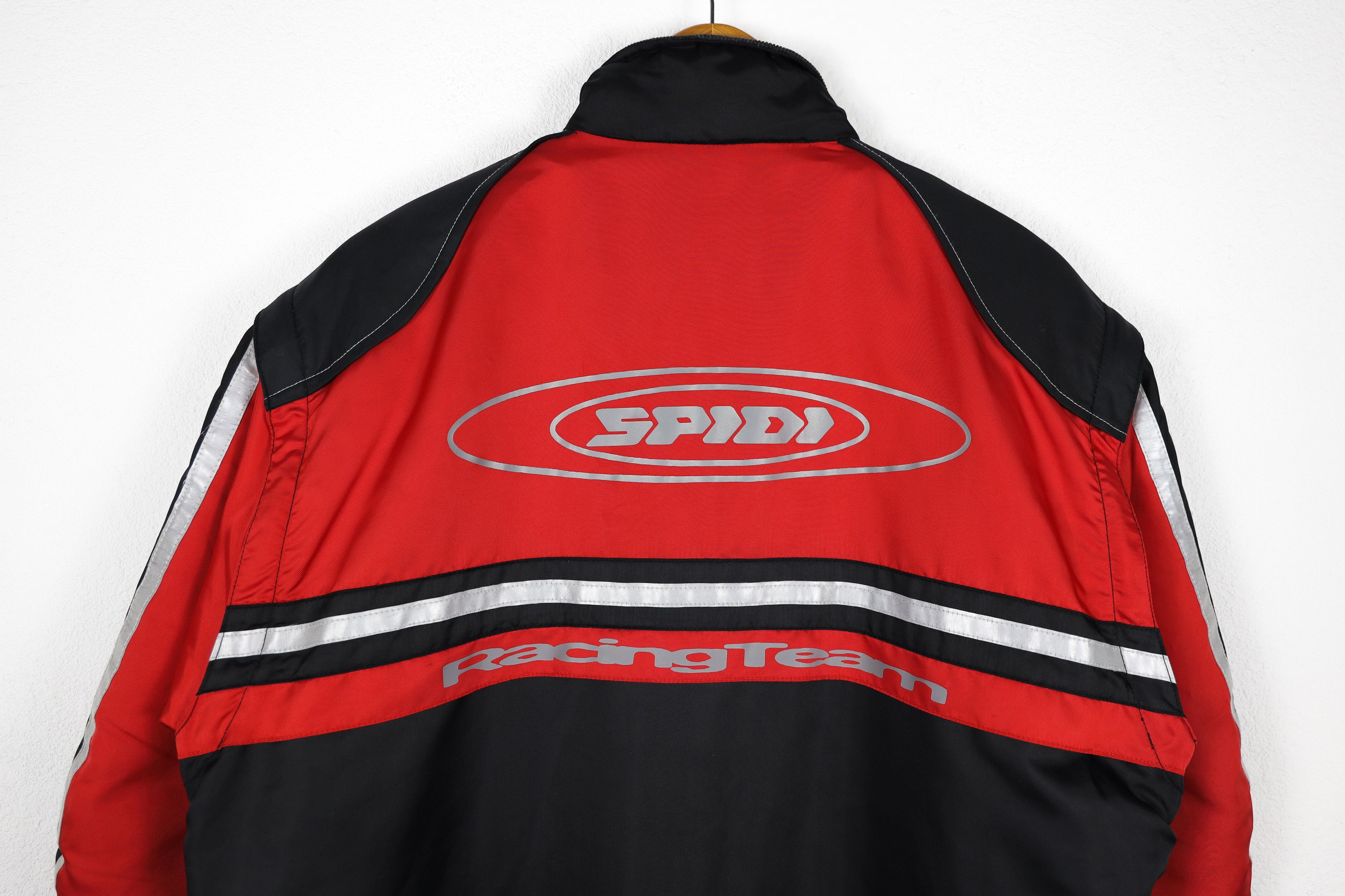 Vintage Vintage Spidi Racing Team Moto Bomber Jacket Y2K 90s Size US XL / EU 56 / 4 - 13 Thumbnail