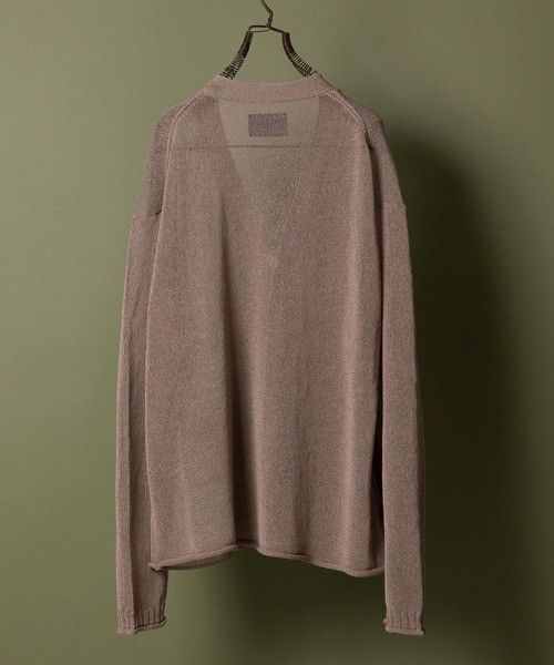 Number (N)ine Number nine PAPER YARN SEE THROUGH KNIT CARDIGAN Size US XL / EU 56 / 4 - 5 Thumbnail