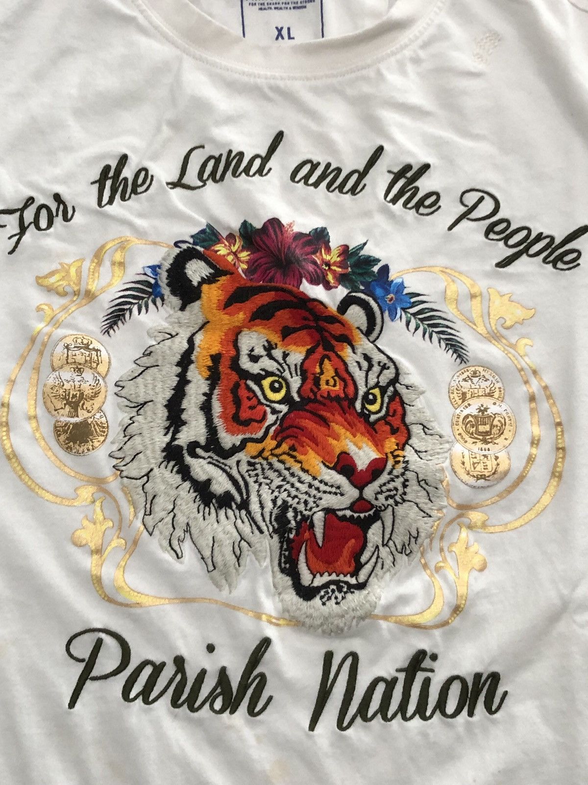 Parish Nation Parish Nation Land & People Tiger Tee Size US XL / EU 56 / 4 - 2 Thumbnail