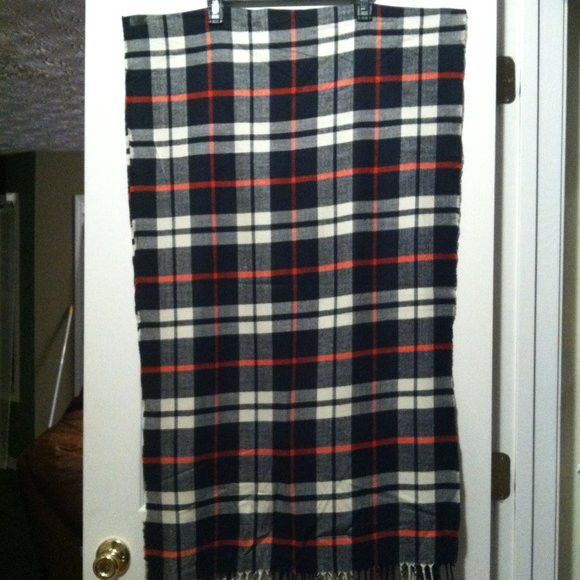J.Crew J.CREW MEN'S NEW MULTICOLOR 100%ACRYLIC SCARF 24 1/2" X 81" Size ONE SIZE - 2 Thumbnail