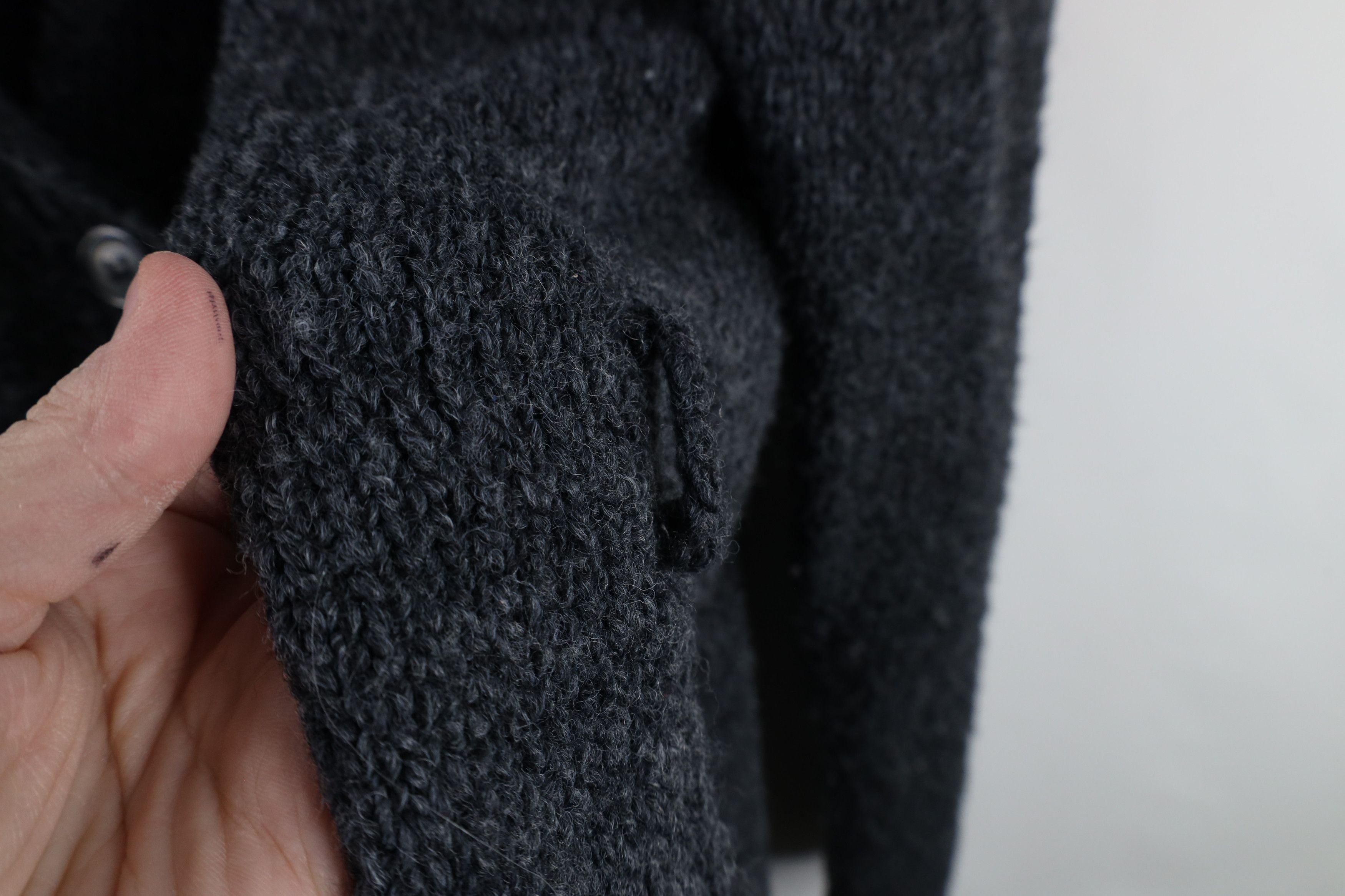 Vintage Vintage 90s Streetwear Blend Cable Knit Cardigan Sweater Size M / US 6-8 / IT 42-44 - 4 Thumbnail