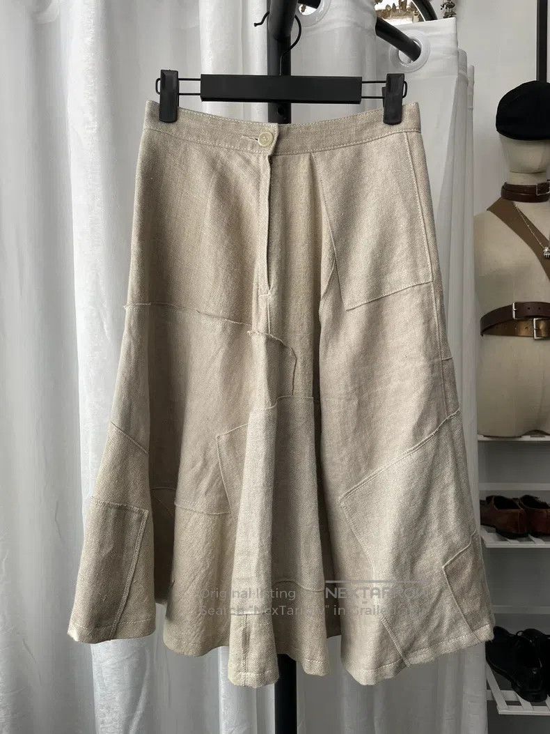 Junya Watanabe Junya Watanabe size S Deconstructed Patchwork Skirt Size 23" - 1 Thumbnail
