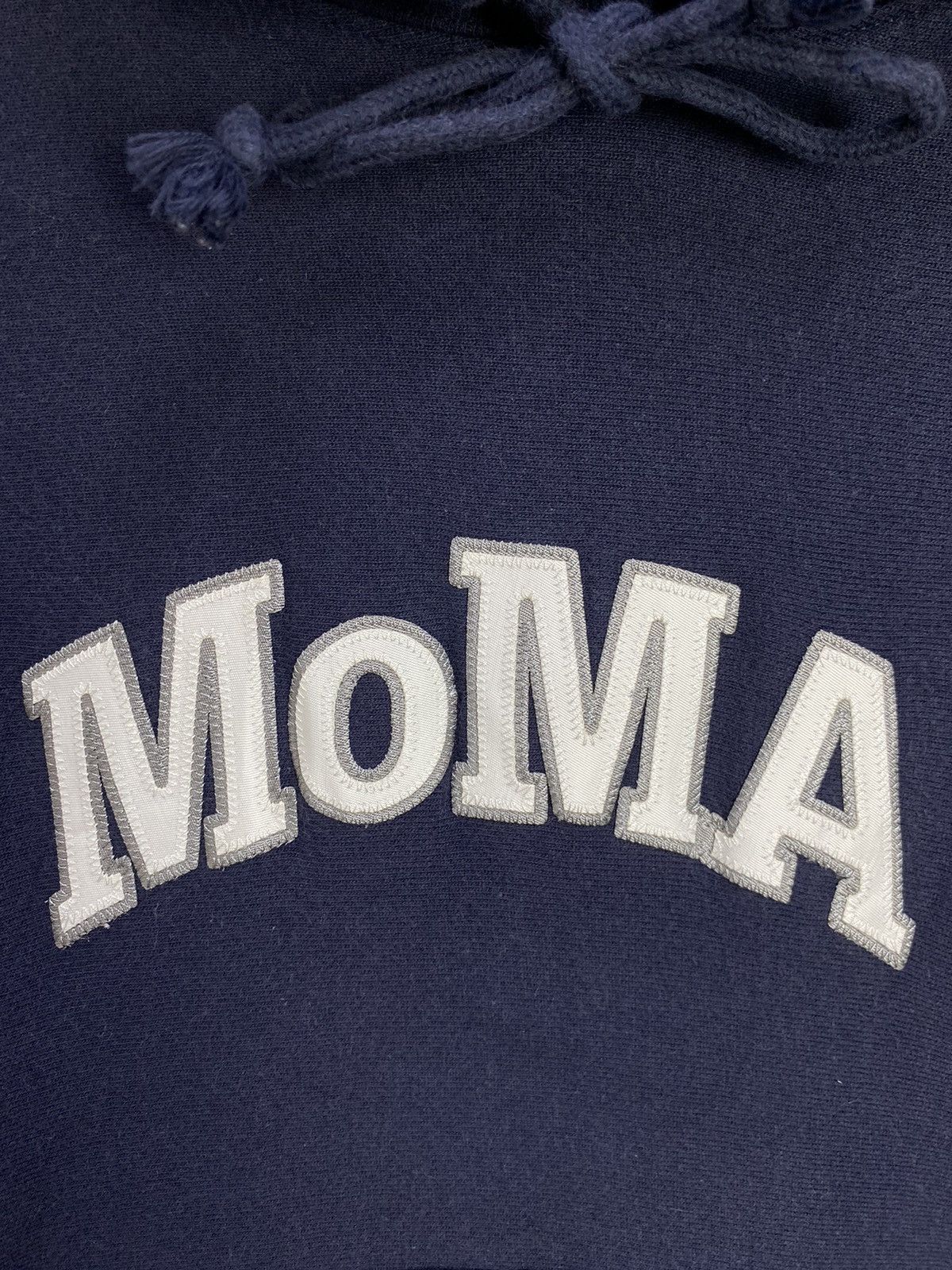 Champion × MoMA Champion Reverse Weave MoMA Hoodie Navy Blue Small Size US S / EU 44-46 / 1 - 6 Thumbnail